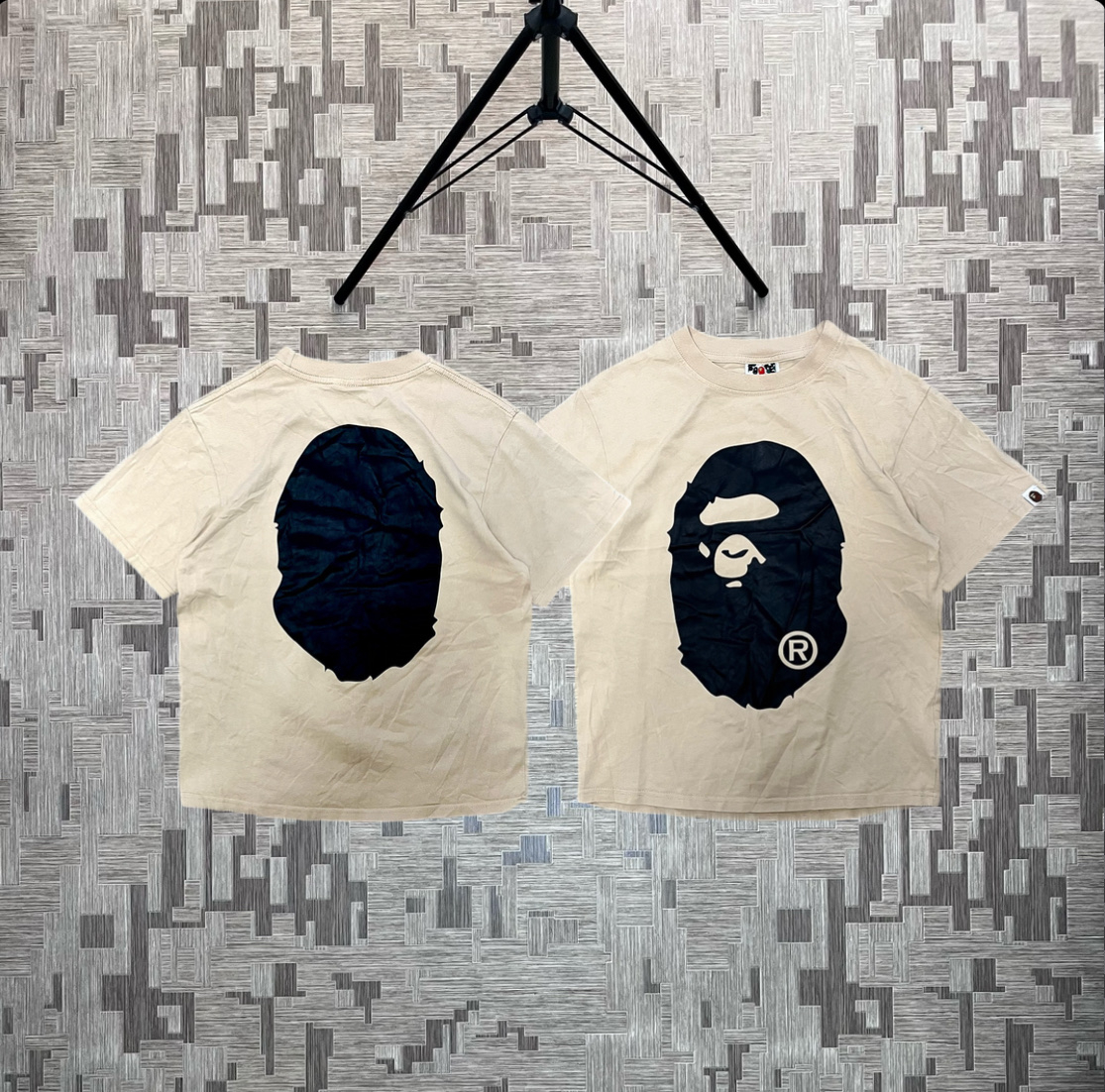 A Bathing Ape Double big logo tee, миниатюра 1