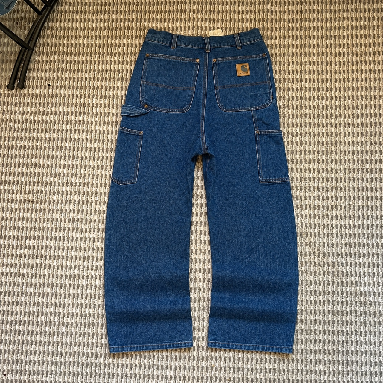 Carhartt Carpenter Double Knee Baggy Jeans Vintage Workwear, миниатюра 1