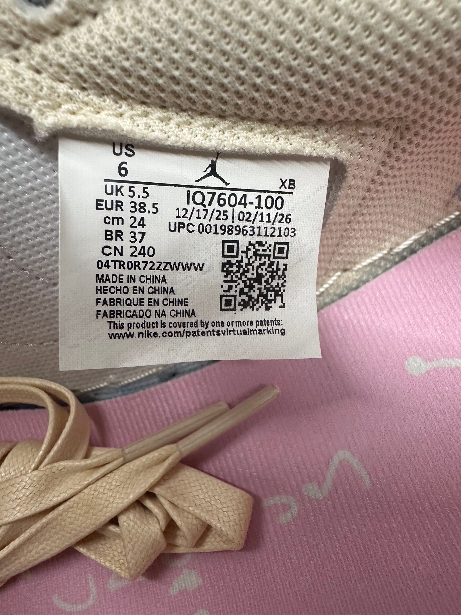 Air Jordan x Travis Scott 1 Low, миниатюра 11