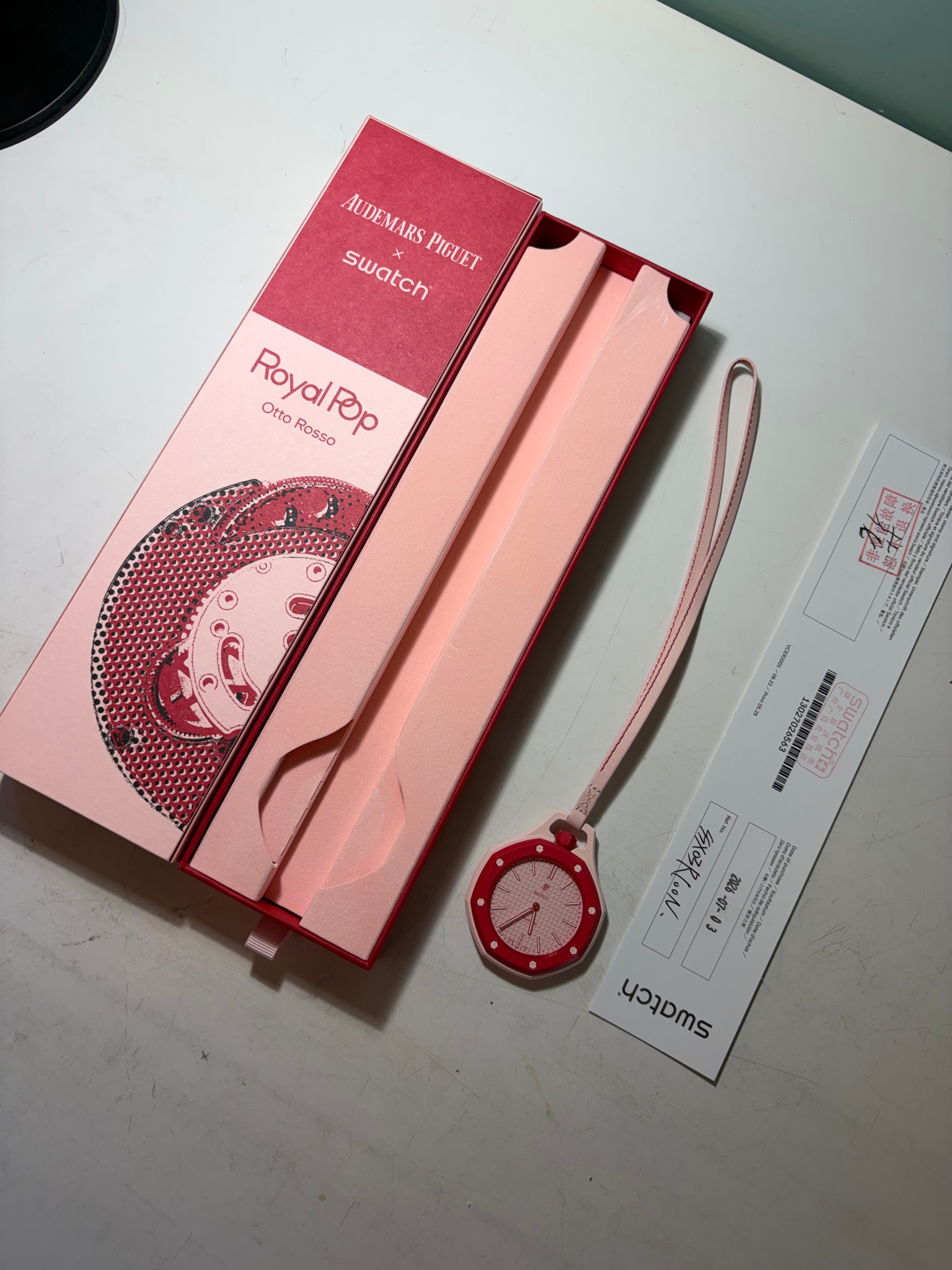Audemars Piguet x Swatch Royal Pop Otto Rosso, миниатюра 2