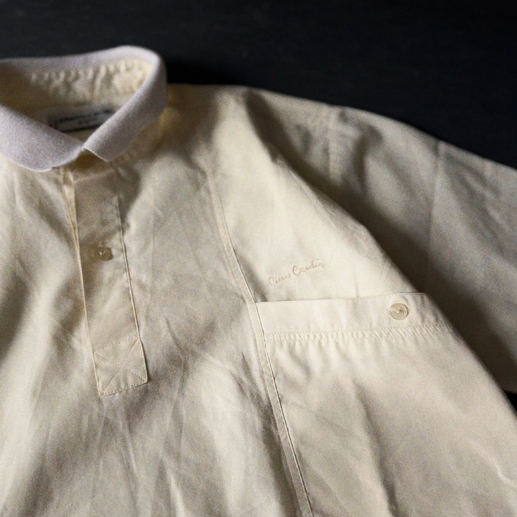 Pierre Cardin Asymmetrical Chest Pocket Shirt, миниатюра 3