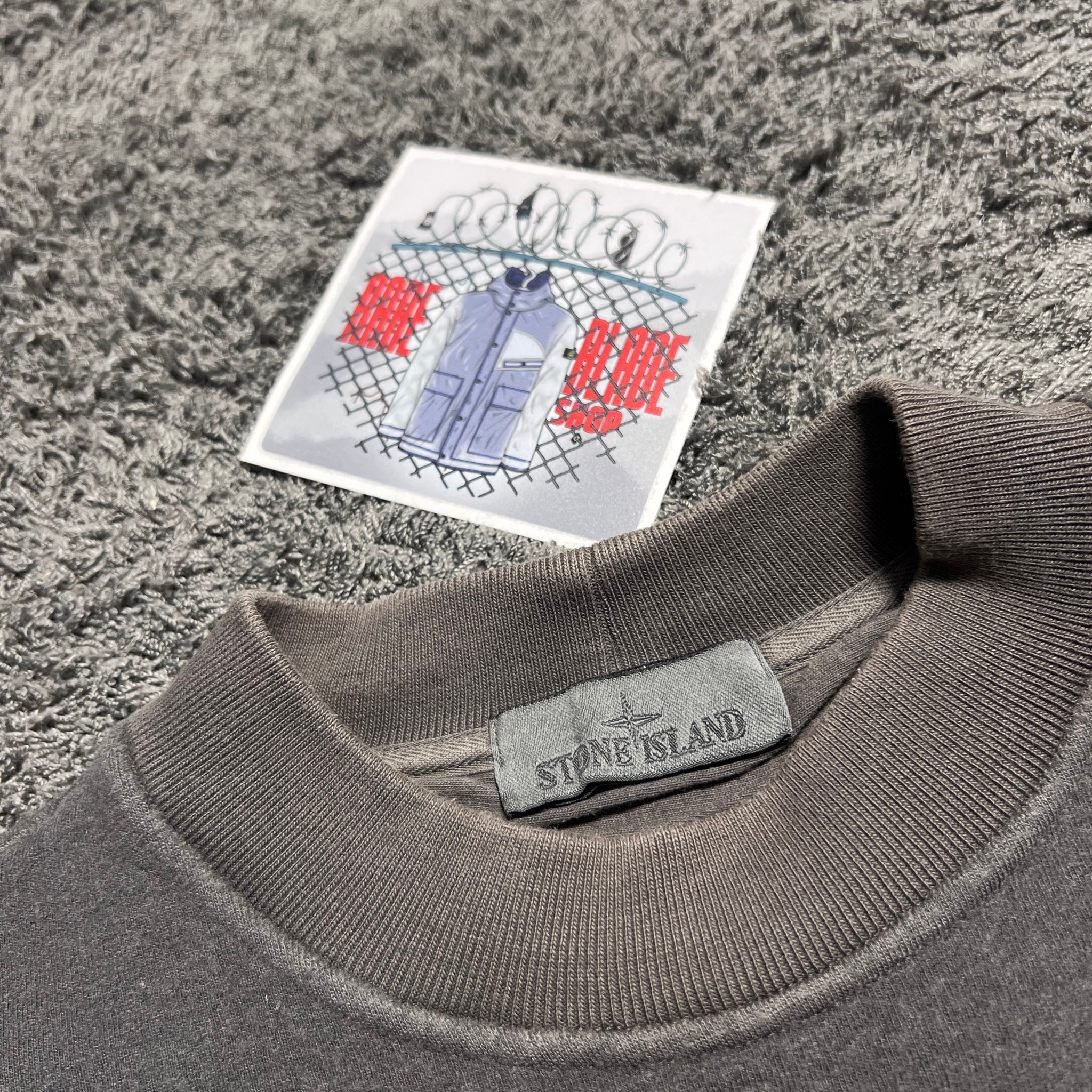 Stone Island GHOST PIECE Wool Sweatshirt, миниатюра 4