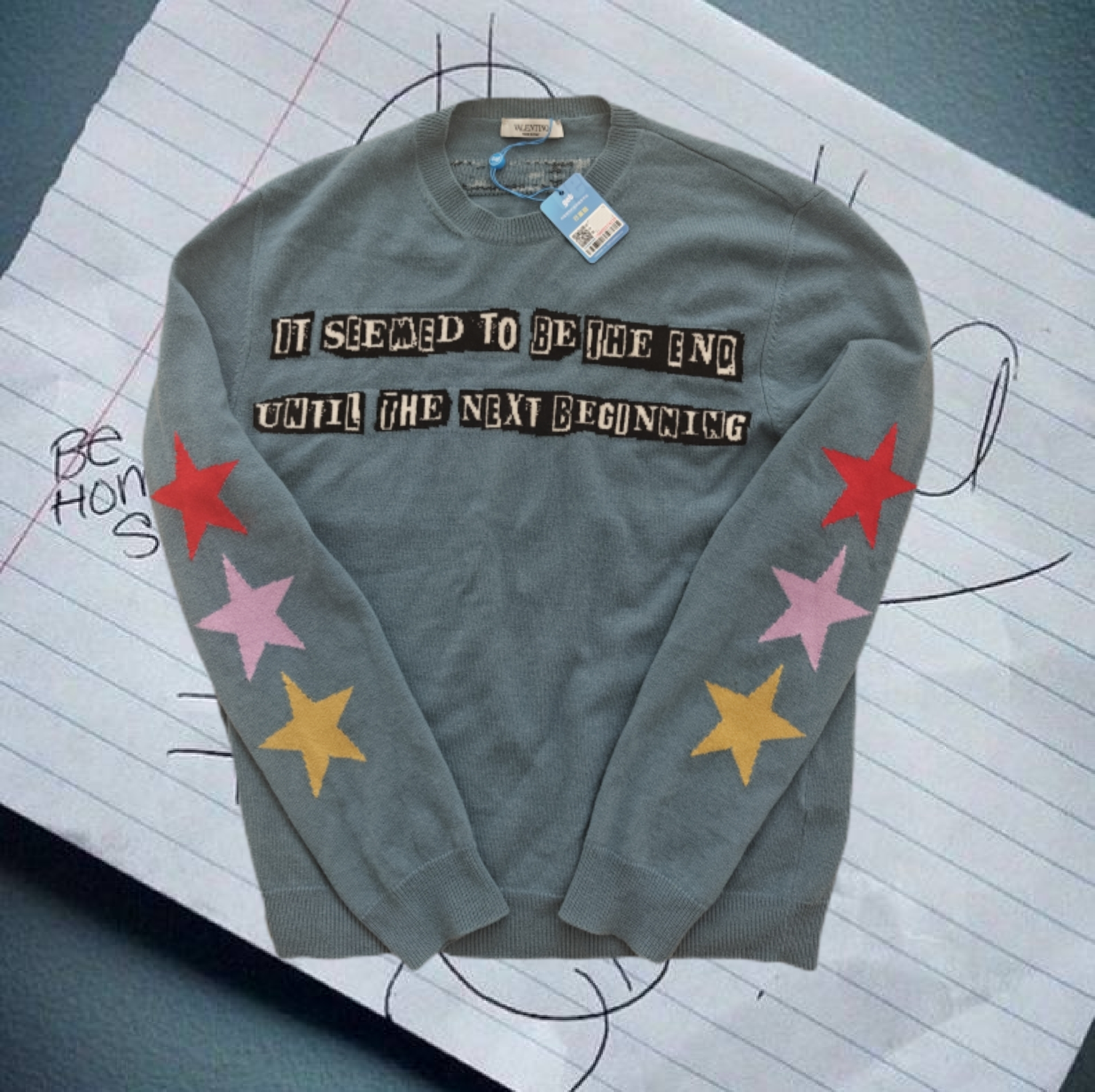 Valentino x Jamie Reid Sweater, миниатюра 1