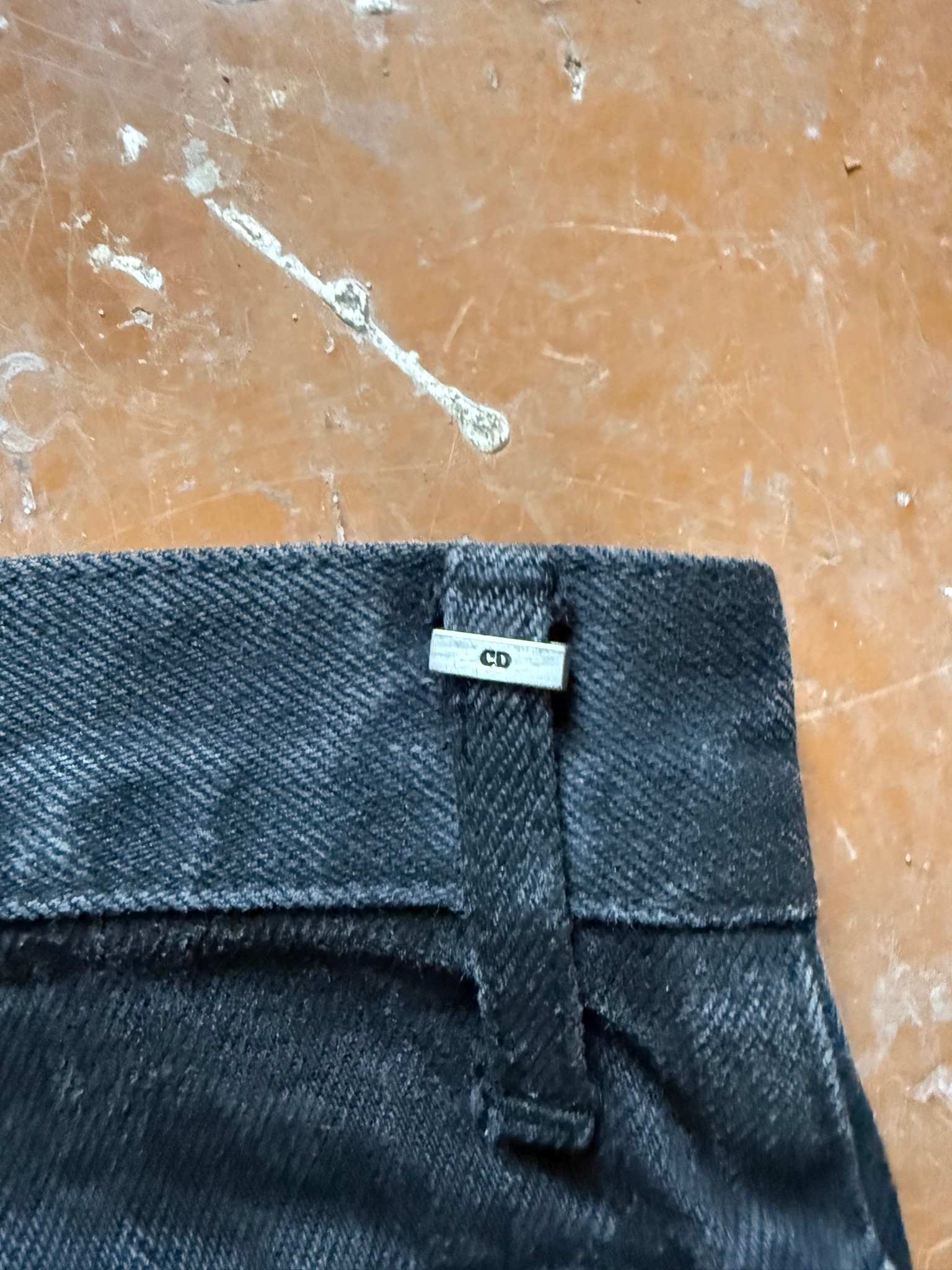 Dior Waxed jeans by KVA, миниатюра 4