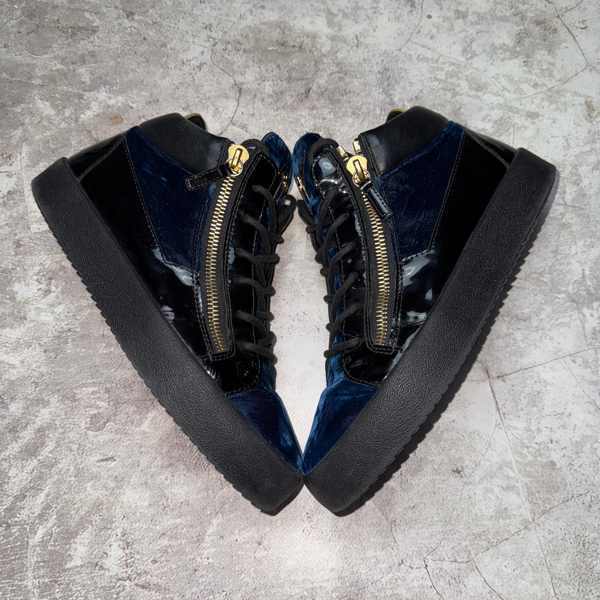 Giuseppe Zanotti Kriss Blue Velvet, миниатюра 4