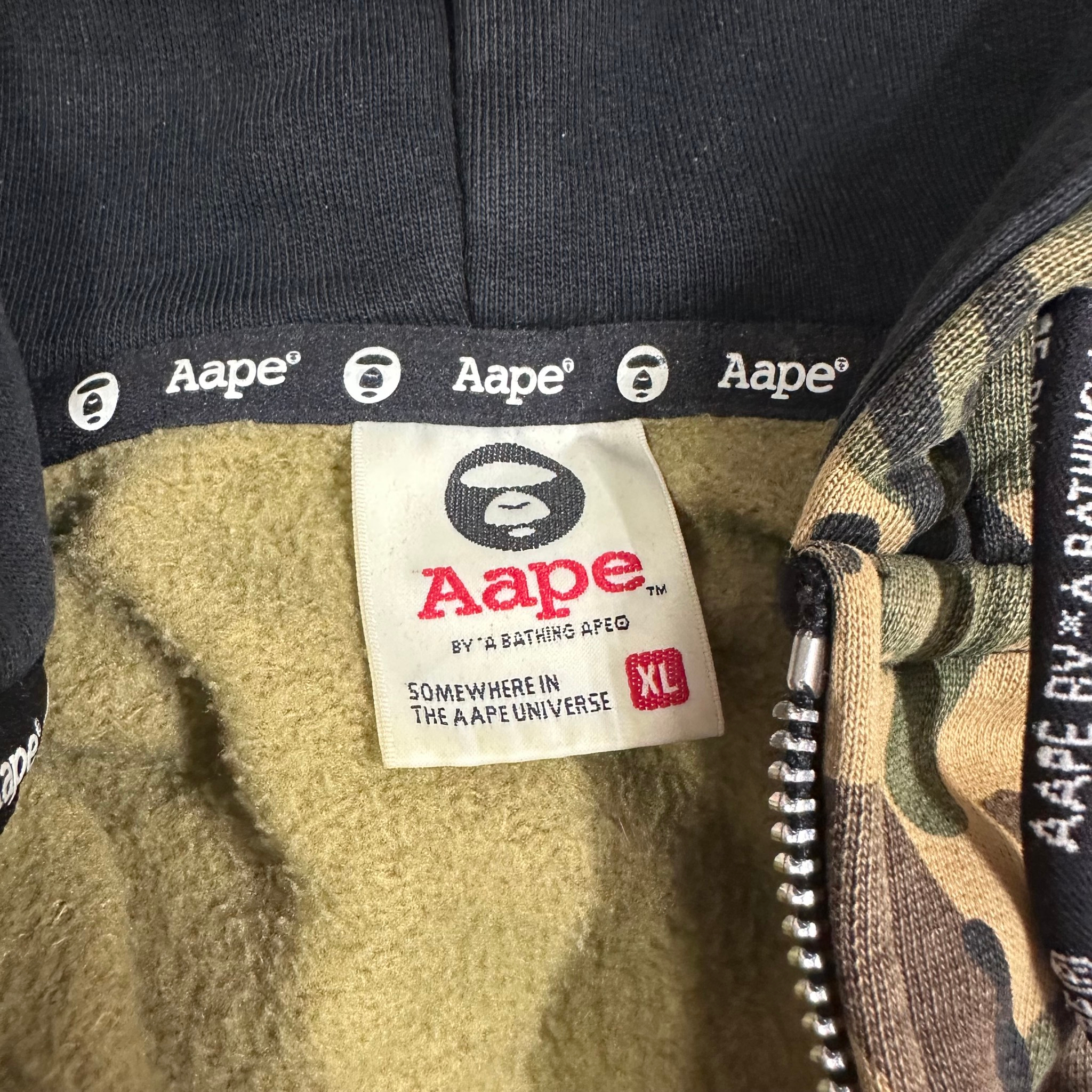 AAPE by A Bathing Ape Zip hoodie, миниатюра 3