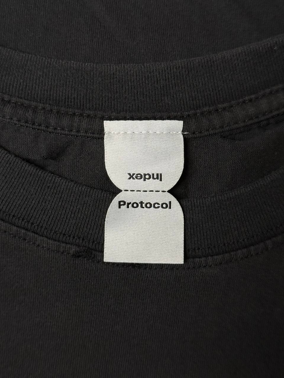 Protocol Index BLACKLIST Washed Black T-shirt, миниатюра 9