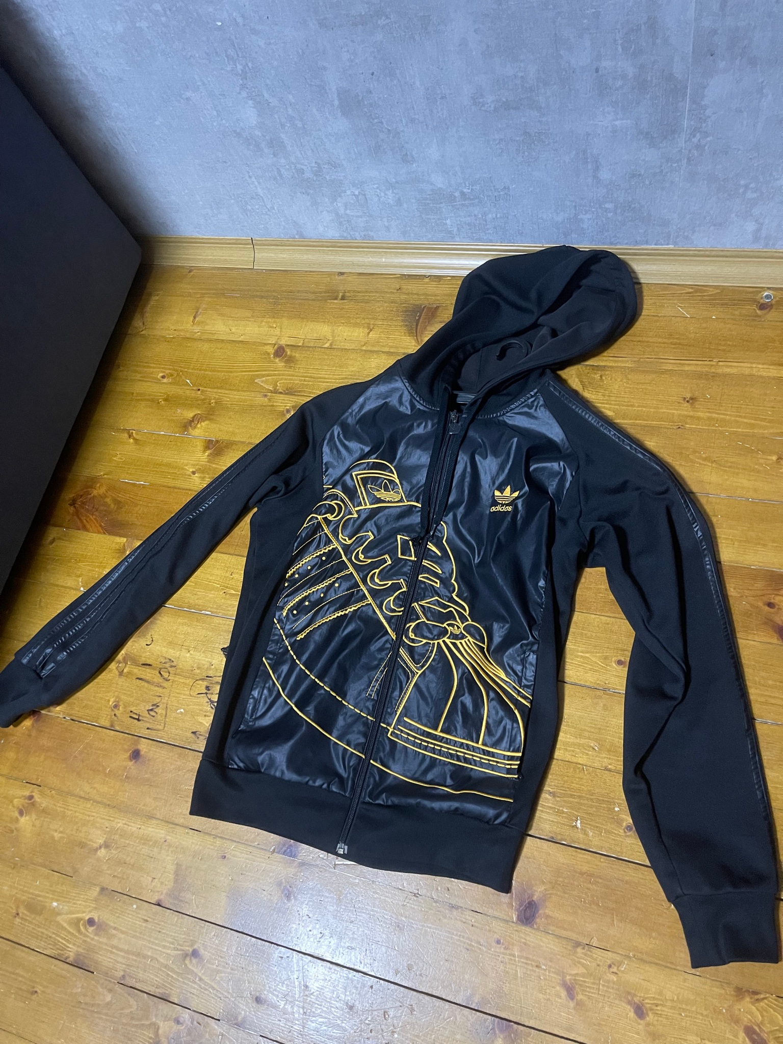 Adidas Originals Superstar Graphic Track Hoodie, миниатюра 2