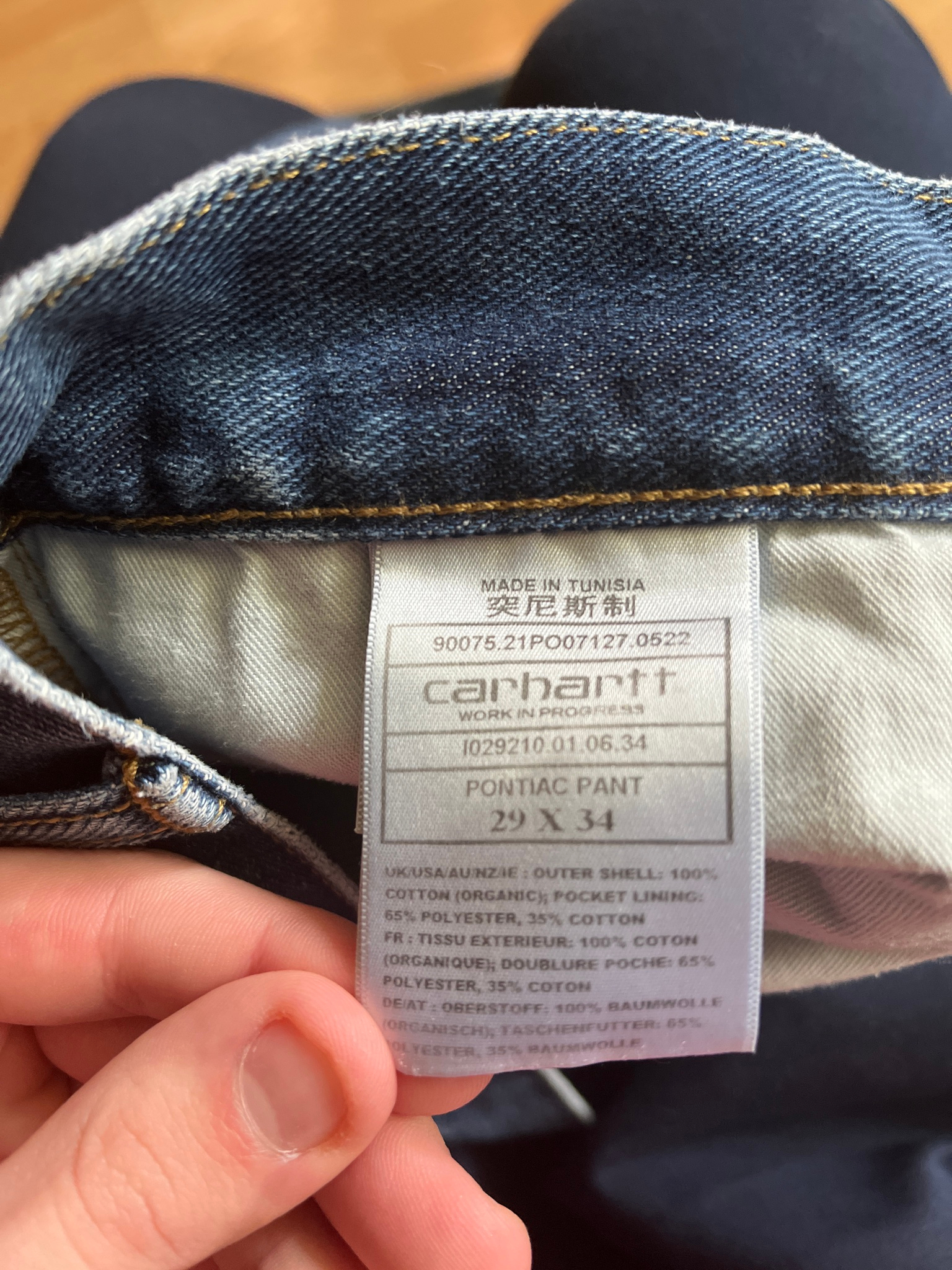 Carhartt WIP Pontiac Pant, миниатюра 3