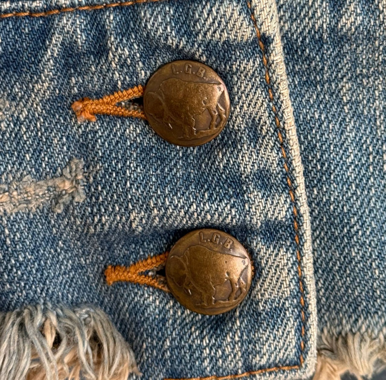 Le Grand Bleu (LGB) Crash Denim Jacket, миниатюра 5