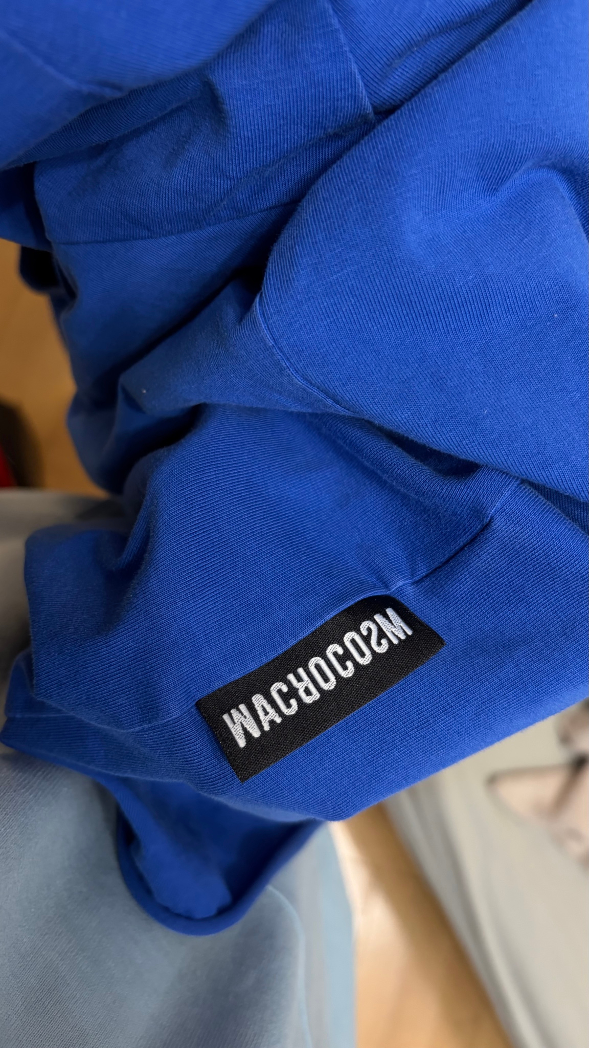 Macrocosm Лонгслив синий, миниатюра 4