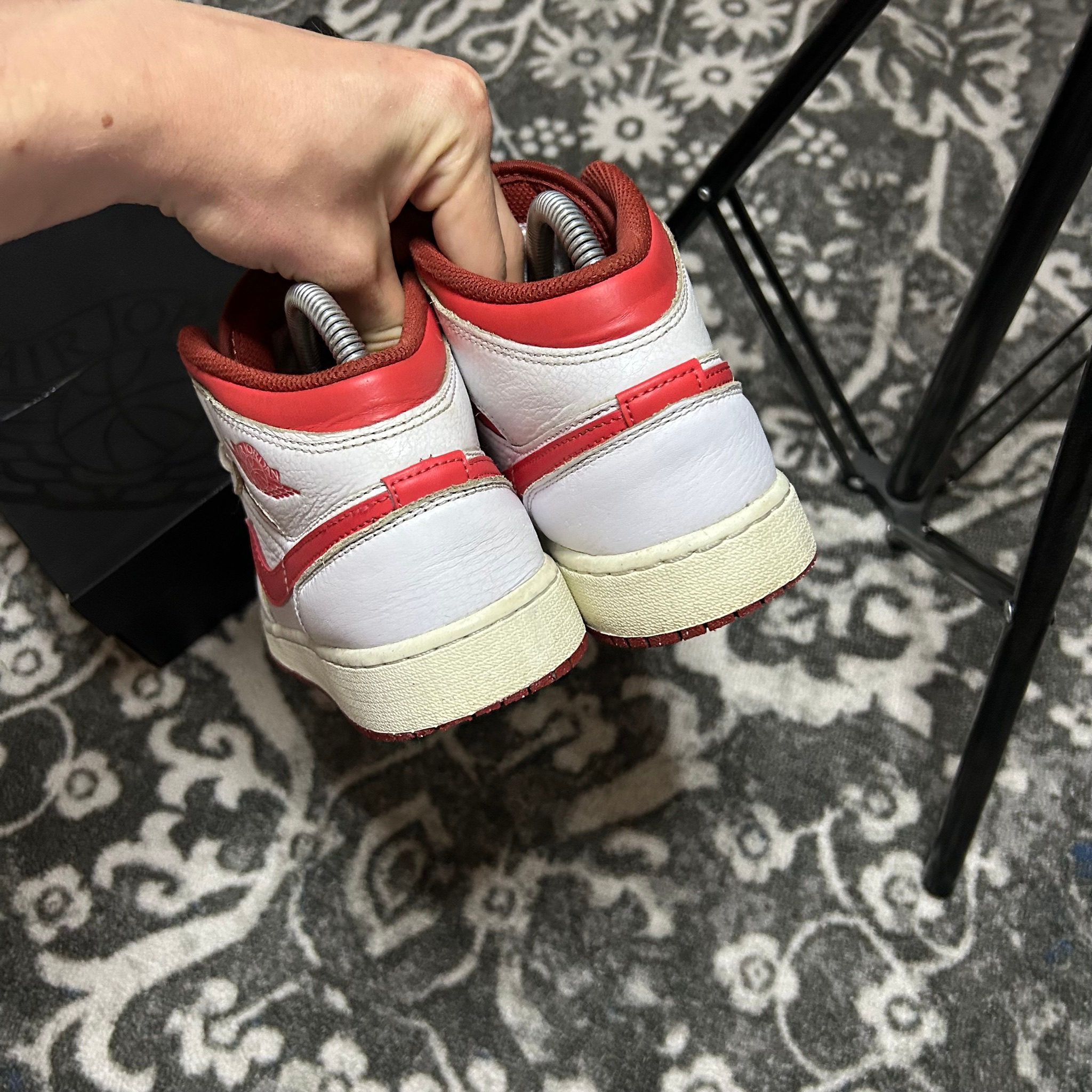 Nike x Air Jordan Air Jordan 1 Mid Dune Red, миниатюра 8