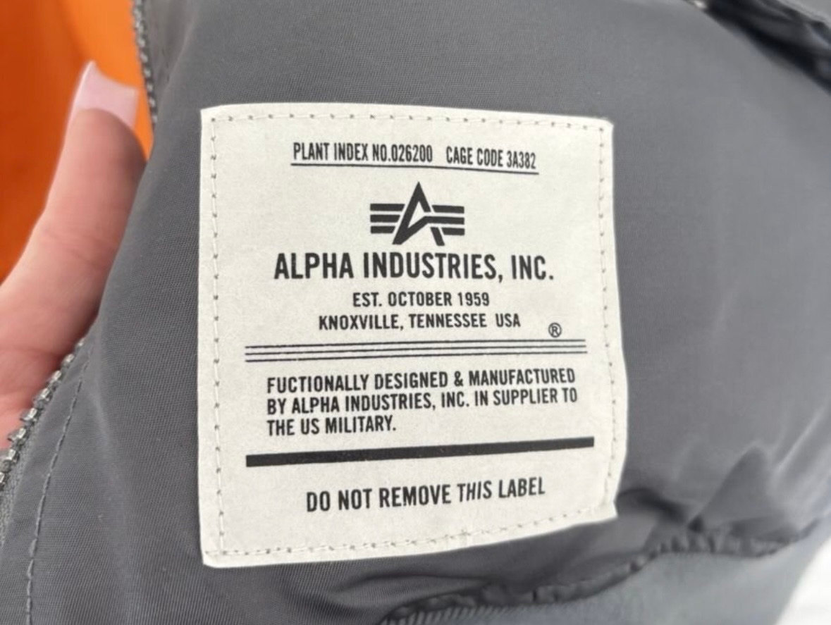 Alpha Industries Бомбер, миниатюра 3