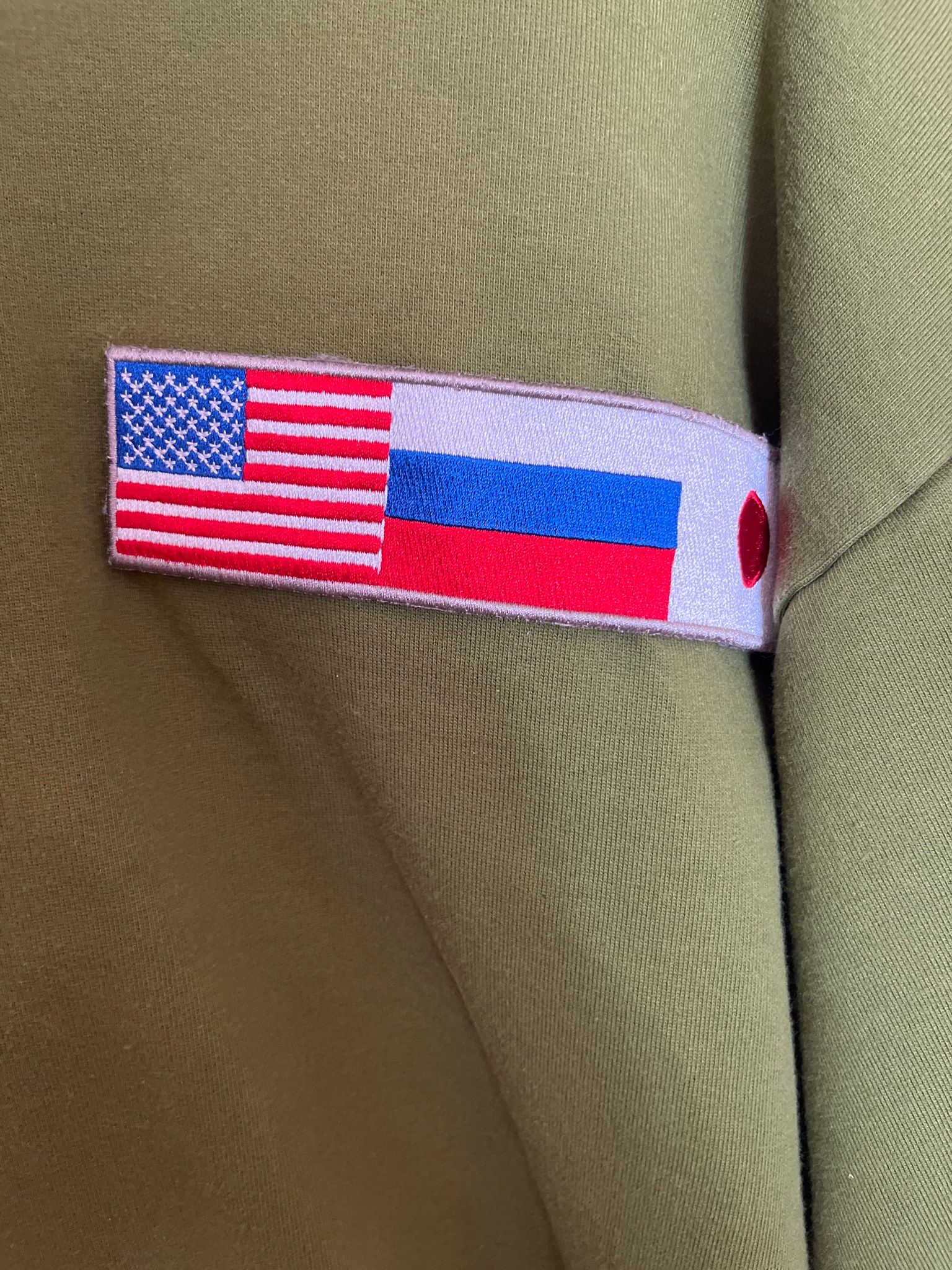 гоша рубчинский свитшот флаги, миниатюра 4