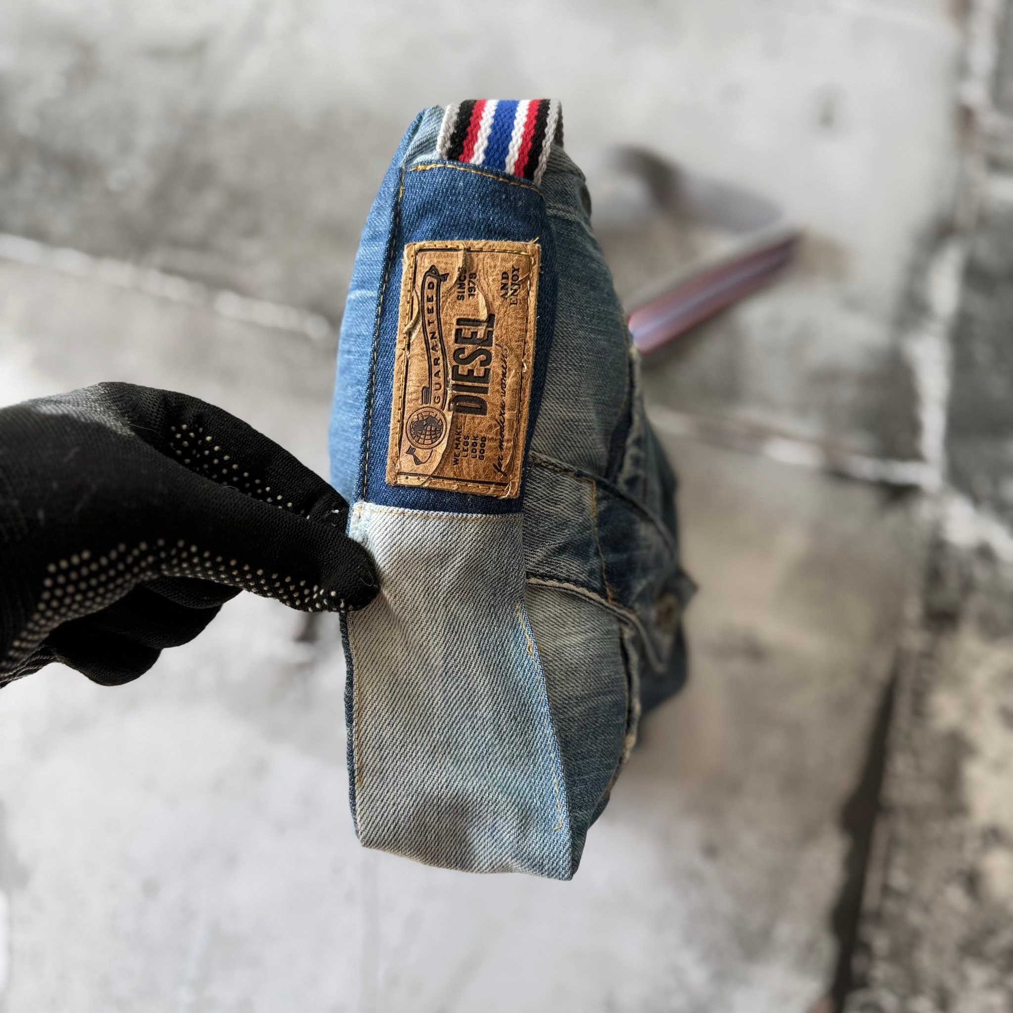Diesel 2000s Vintage Upcycled Bag, миниатюра 5
