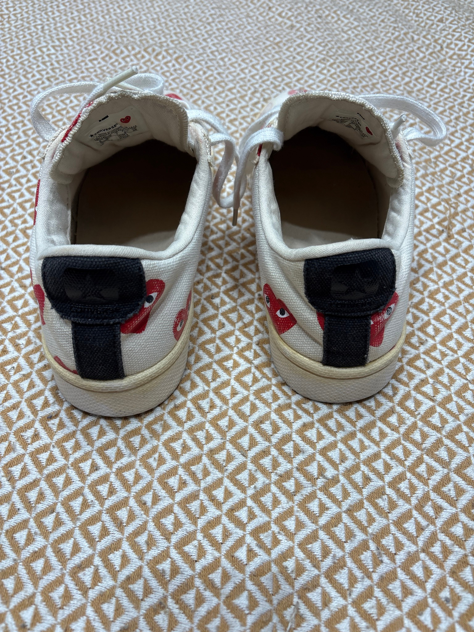 Comme Des Garcons PLAY x Converse Кеды, миниатюра 2