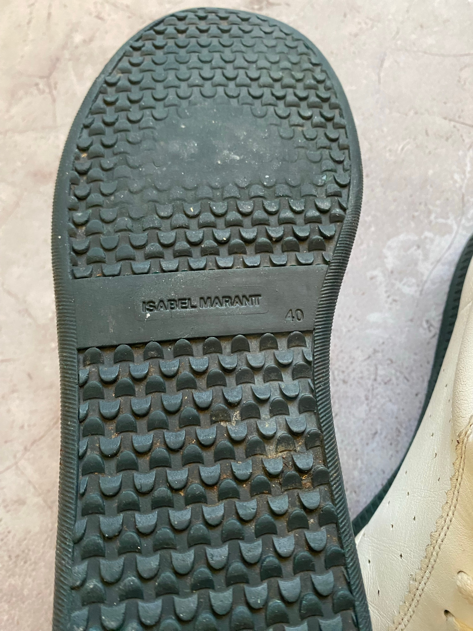 Isabel Marant Bryce leather trainers, миниатюра 7
