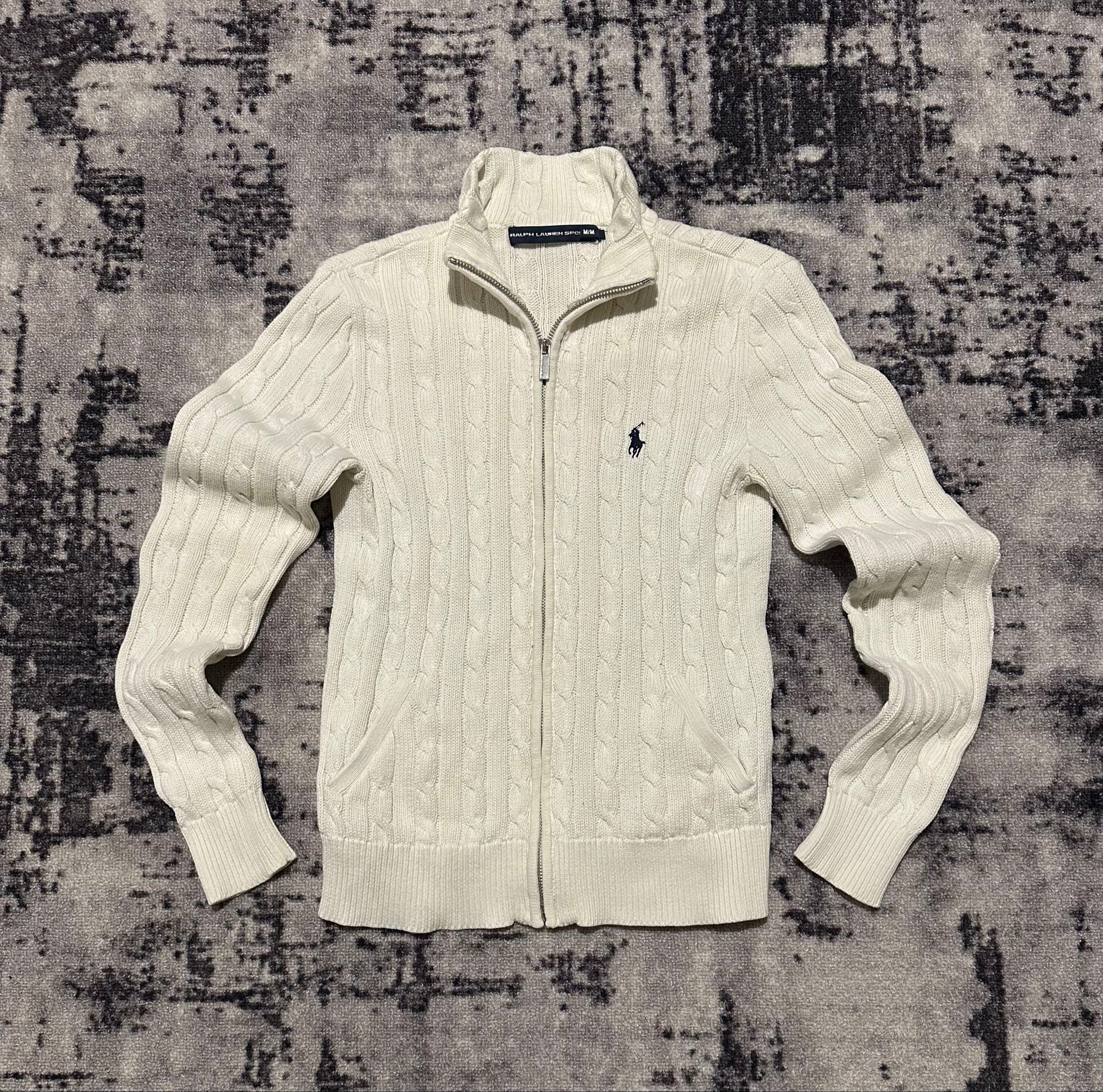 Polo Ralph Lauren Cable-Knit Full-Zip, миниатюра 1