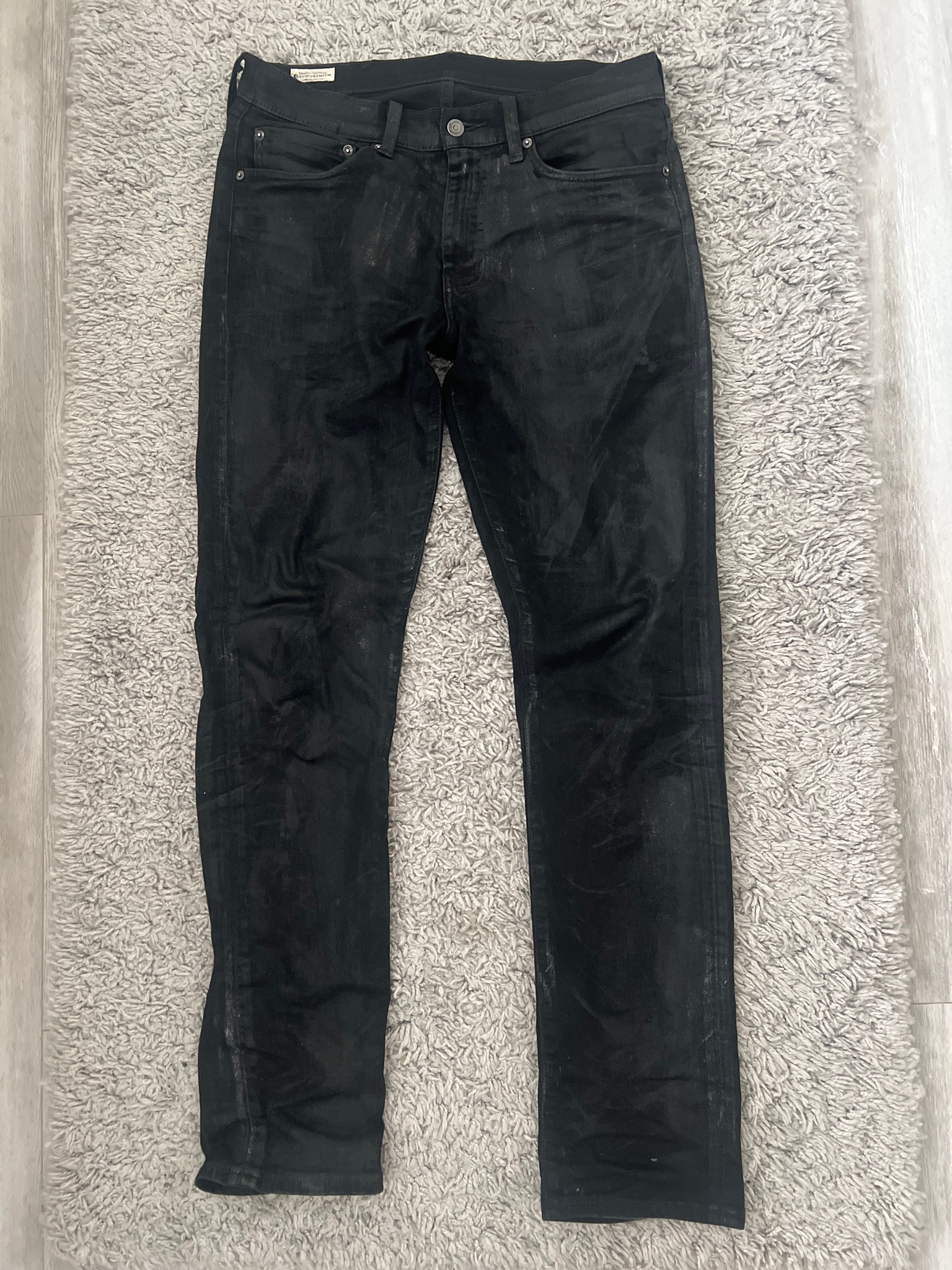Levi’s 511 waxed straight jeans, миниатюра 1