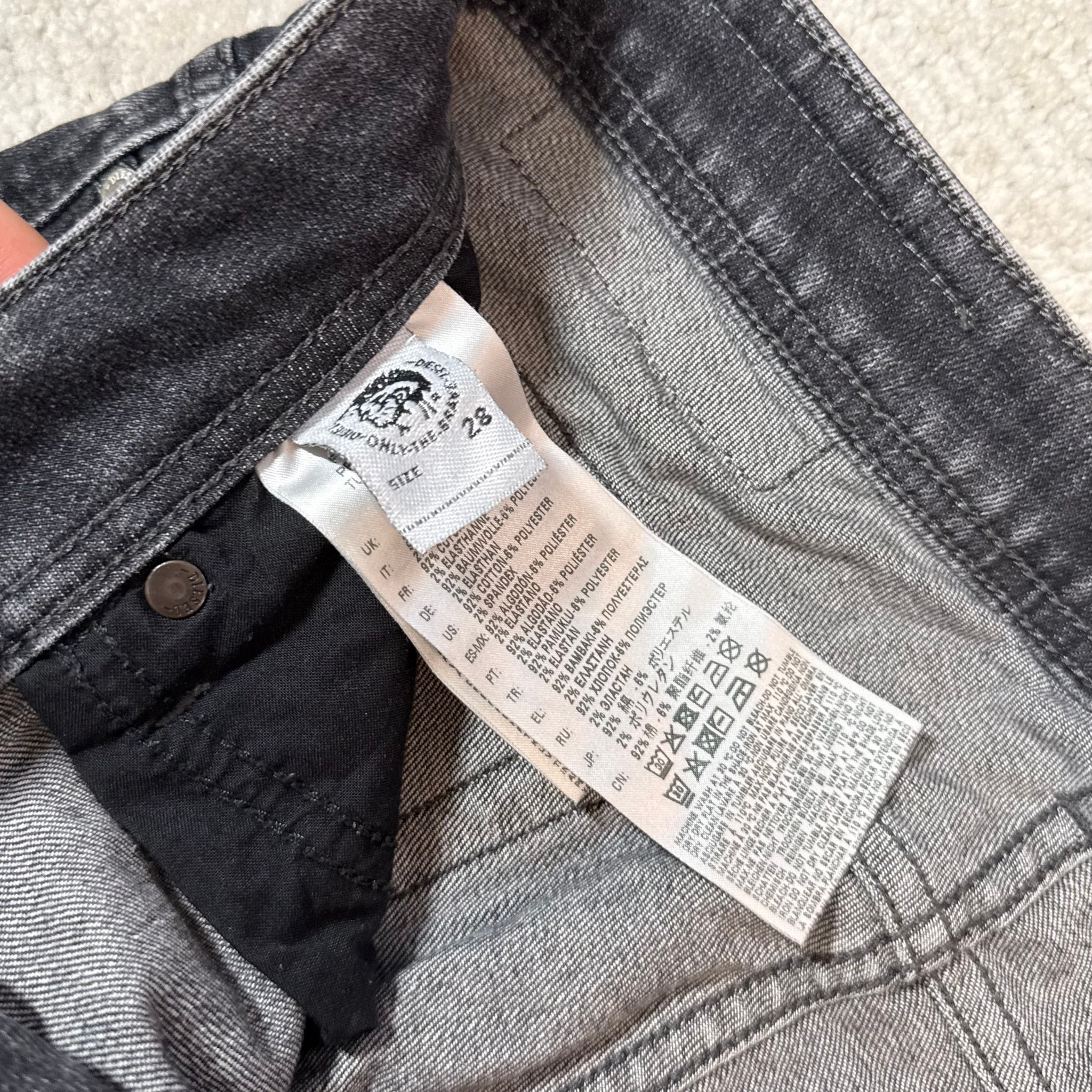 Diesel  Thavar Xp Jeans Slim Skinny, миниатюра 8