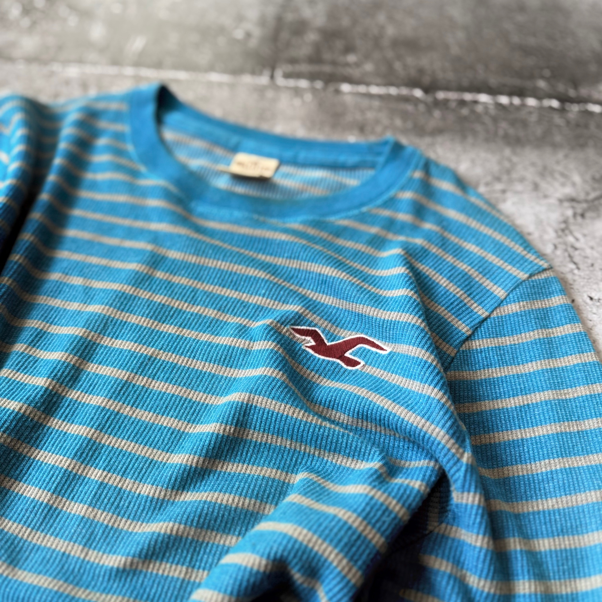 Hollister 2000s Vintage Striped Long Sleeve, миниатюра 3