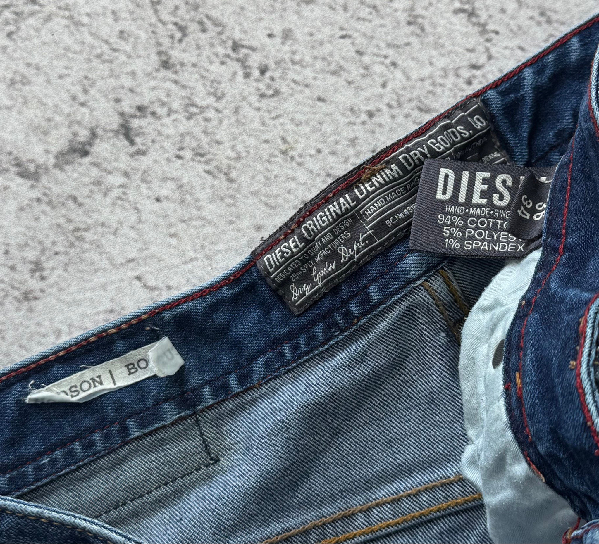 Diesel Hudson Bootcut Jeans, миниатюра 10