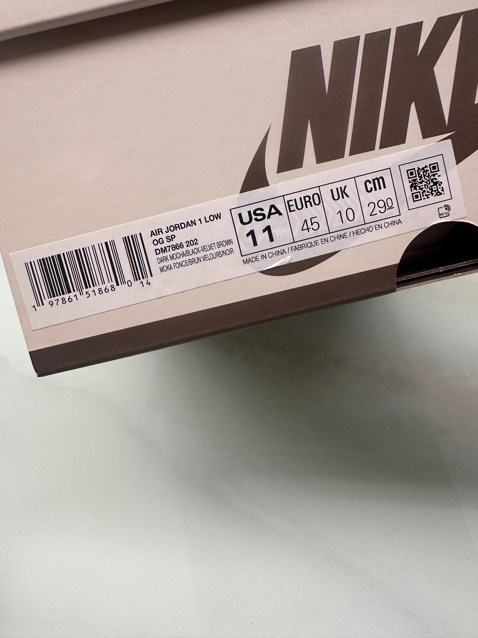 Air Jordan x Travis Scott 1 Low, миниатюра 12