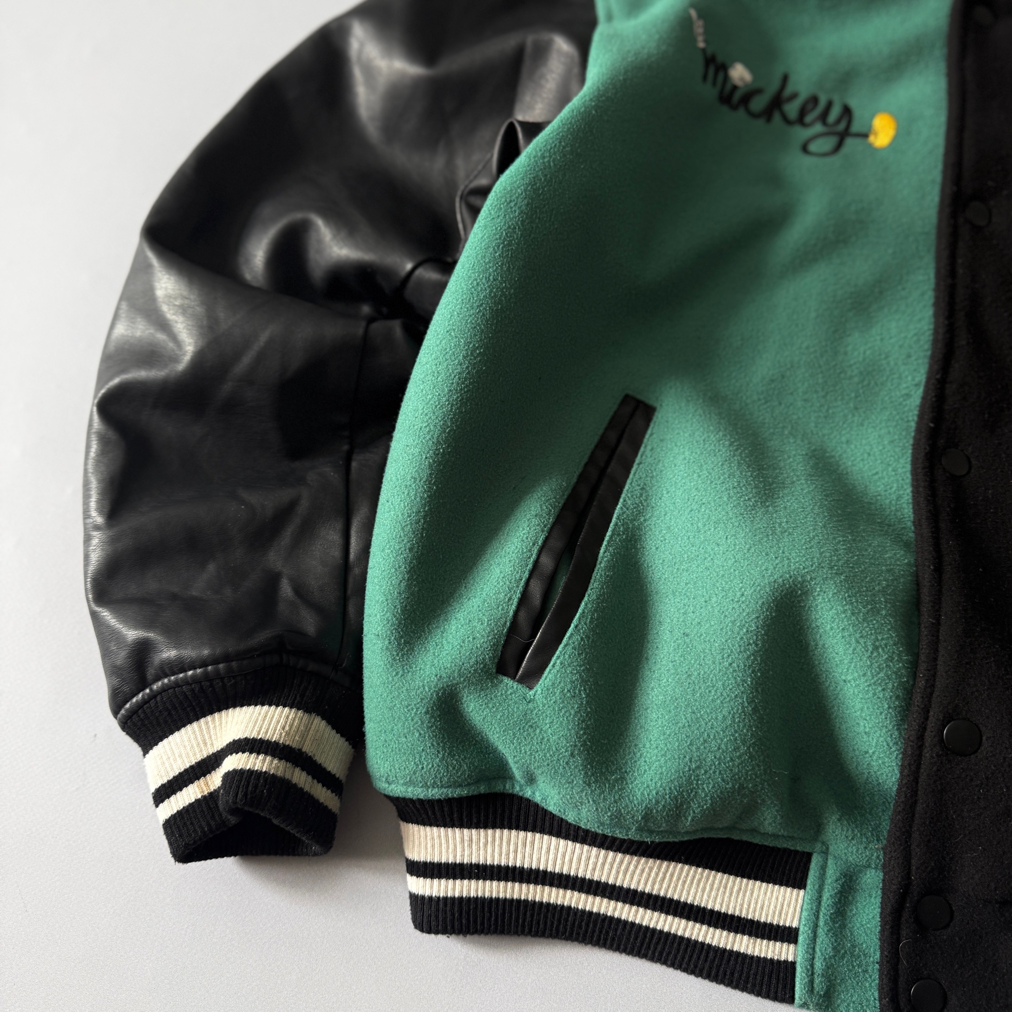 Disney Mickey Mouse Embroidered Bomber Jacket, миниатюра 4
