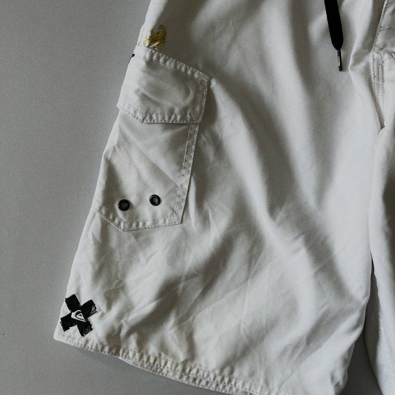 QUIKSILVER 2000s y2k Vintage Graphic Beach Shorts, миниатюра 5