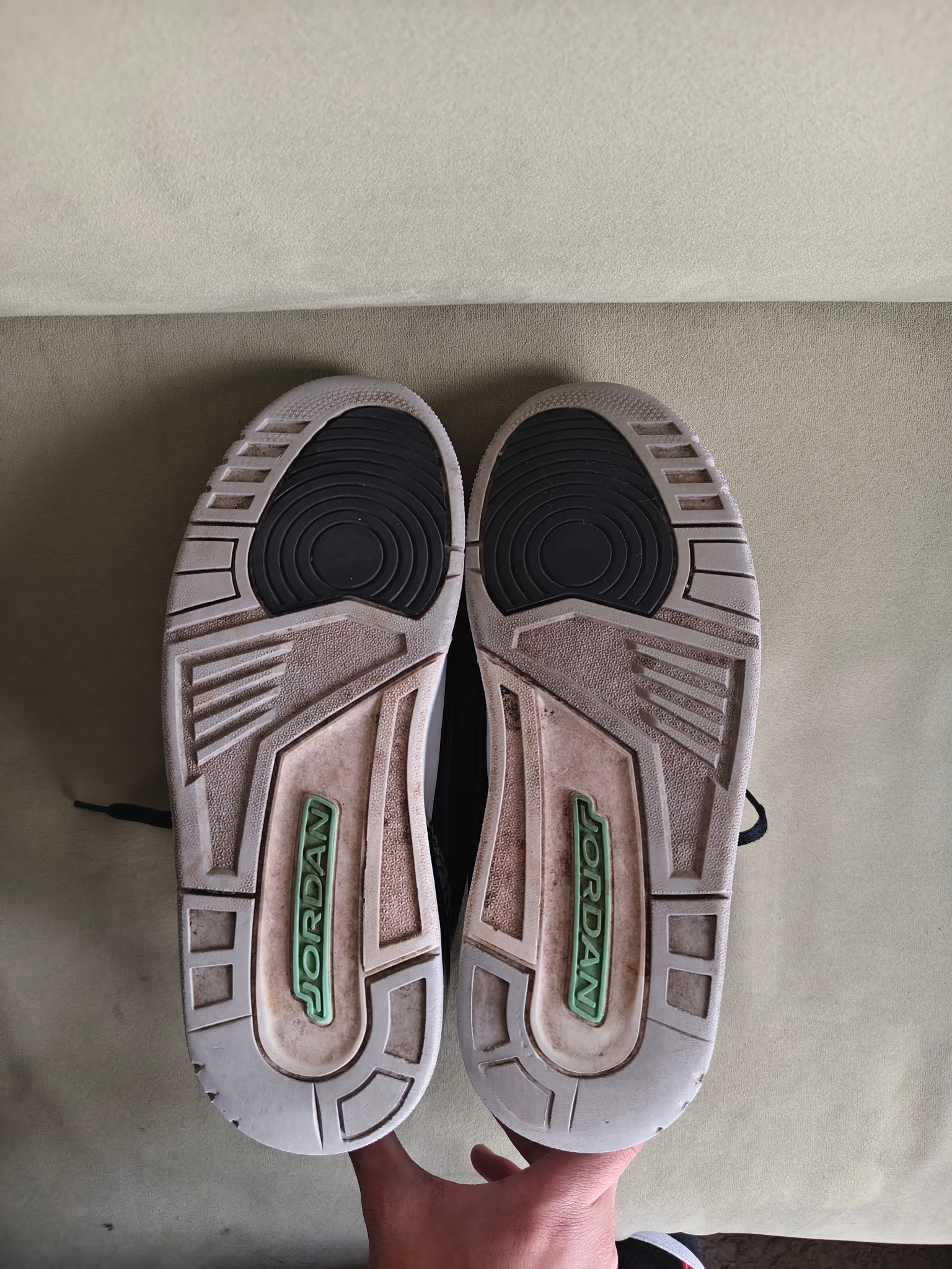 Air Jordan 3 Green Glow, миниатюра 5