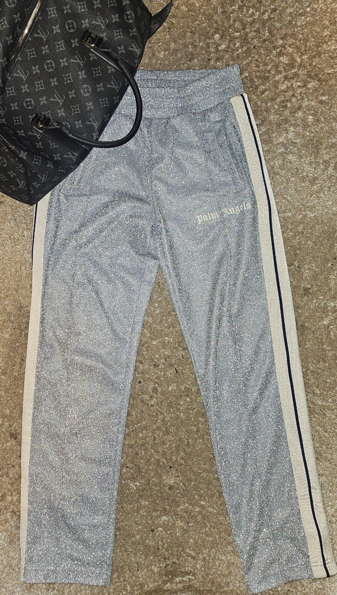 Palm Angels Lurex Track Pants, миниатюра 1