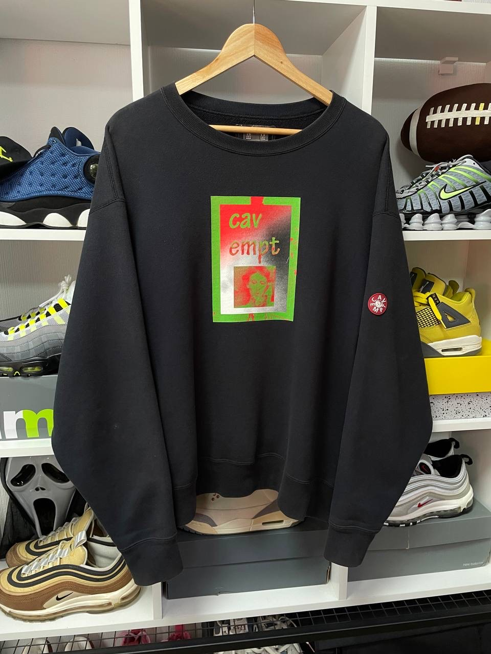 Cav Empt Graphic Overdye Crewneck, миниатюра 2