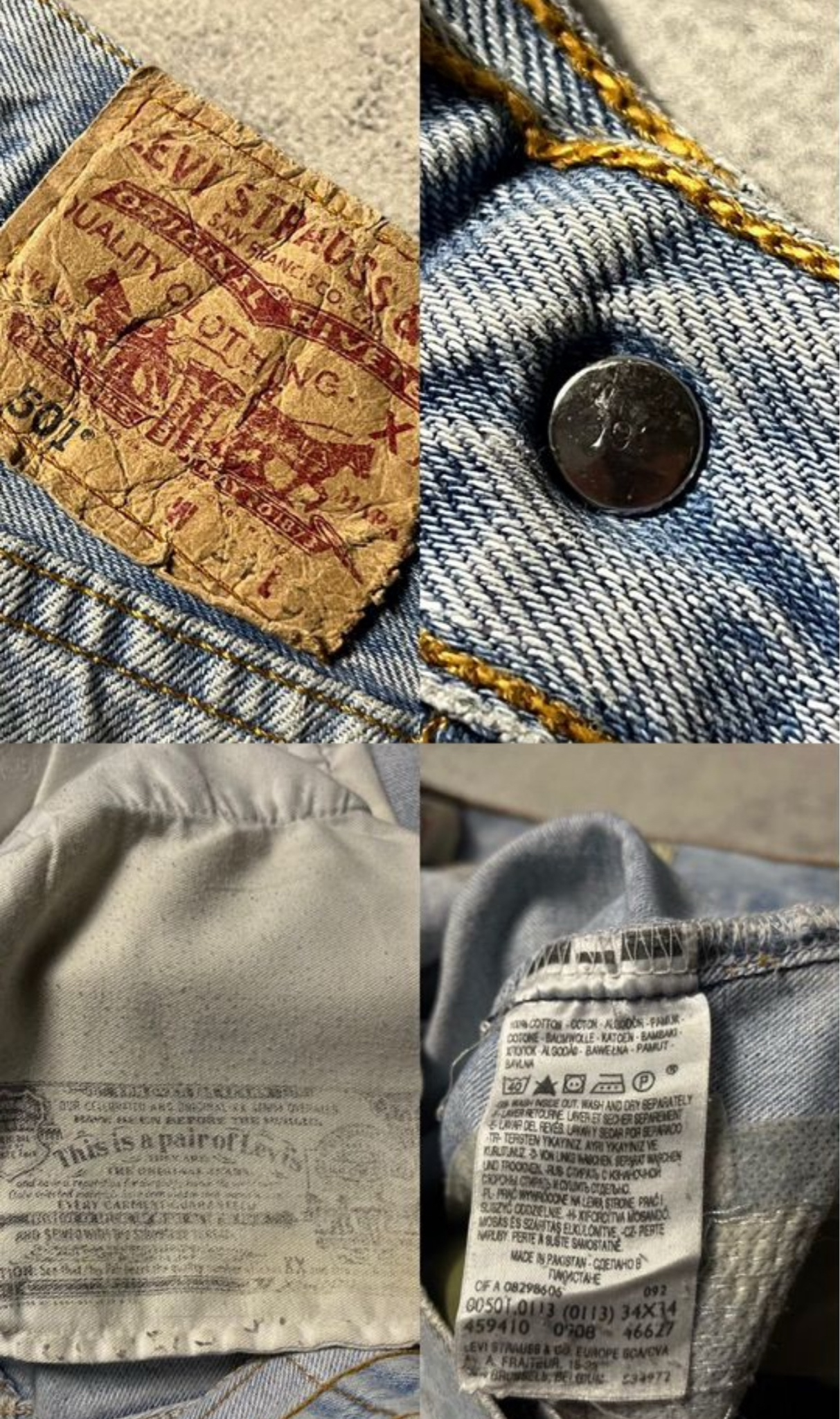Levi's    501 Restile Rare, миниатюра 10