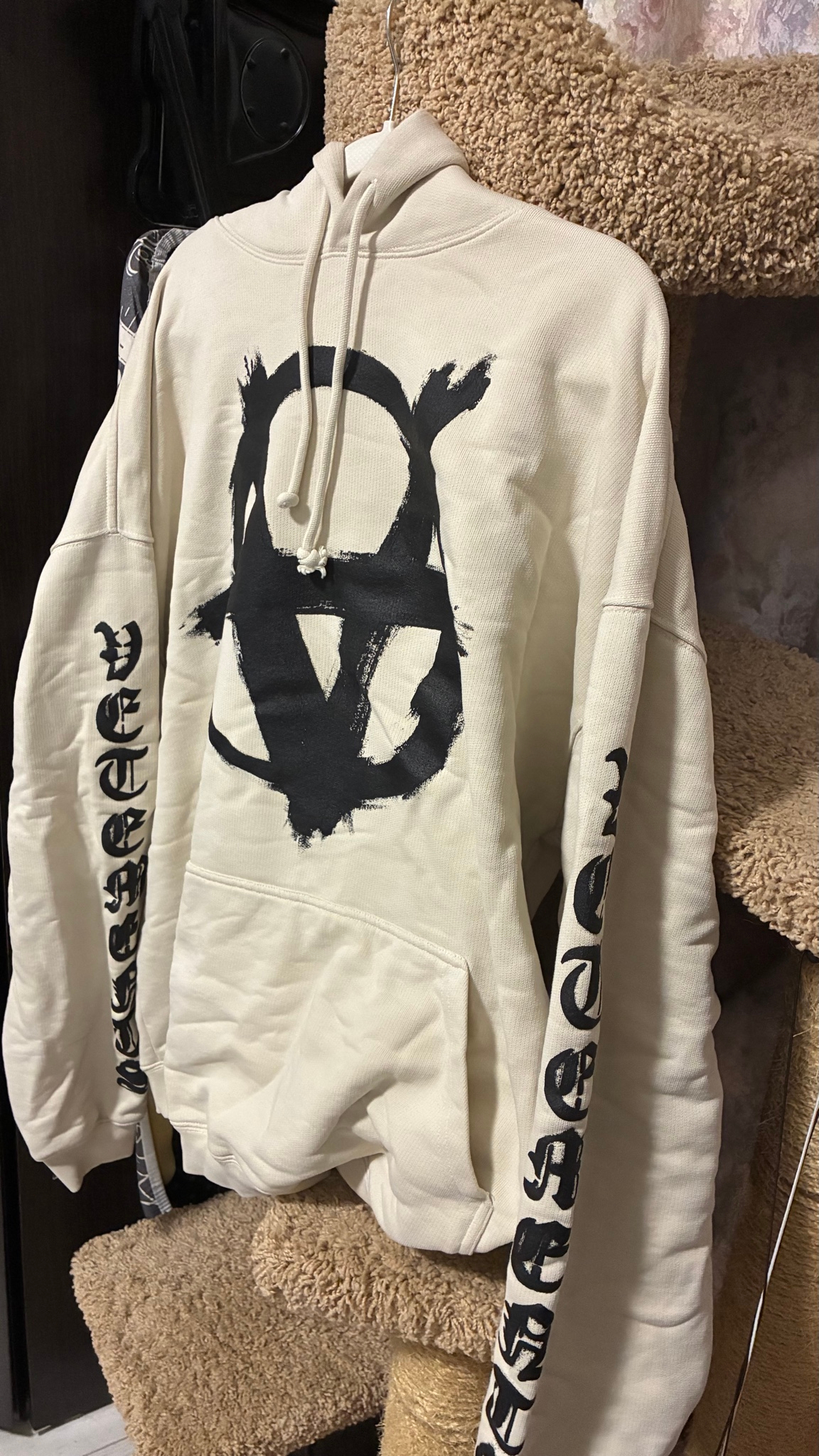 Vetements Double Anarchy Logo Hoodie, миниатюра 1