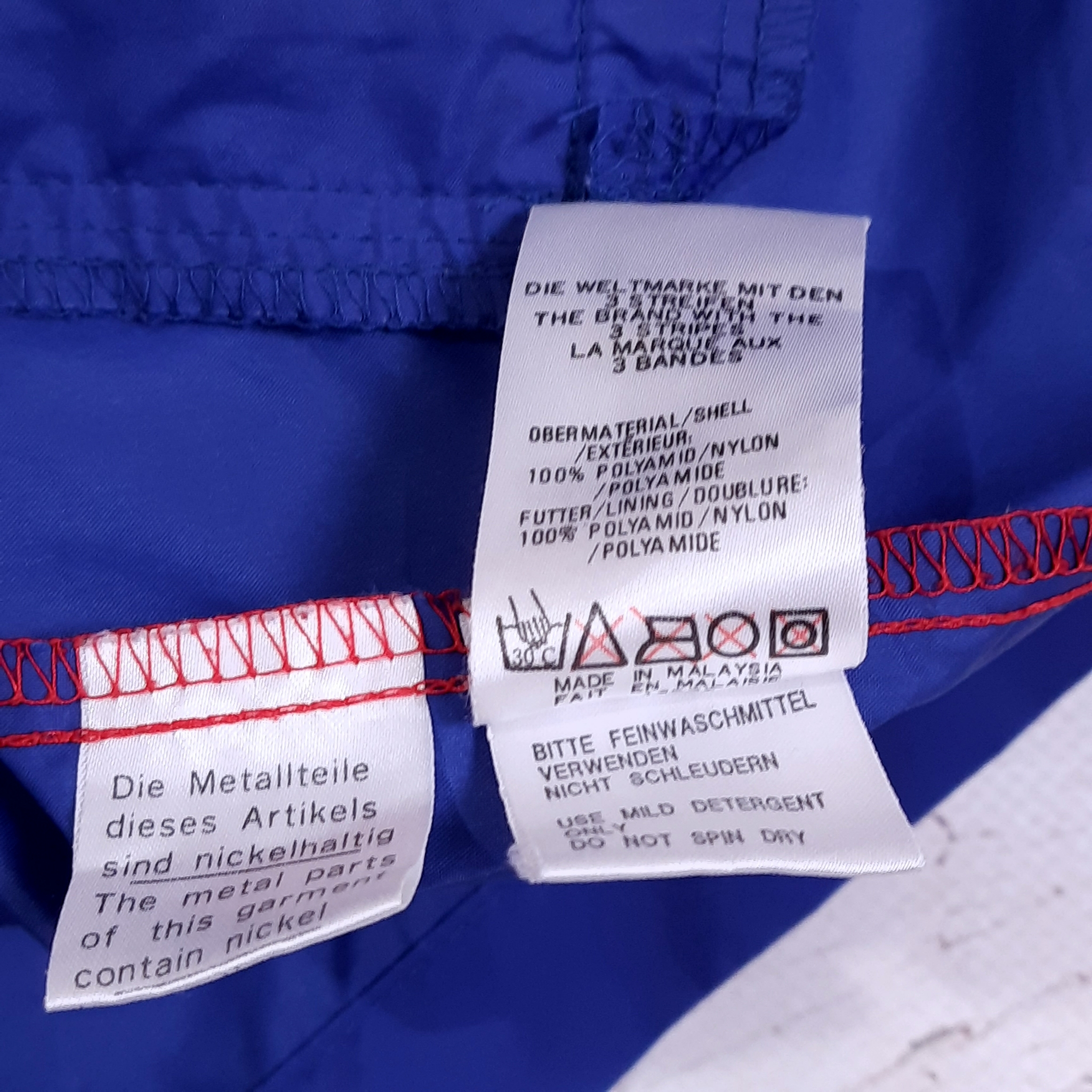Adidas x Bayern Munich 1993 Nylon Track Jacket, миниатюра 11