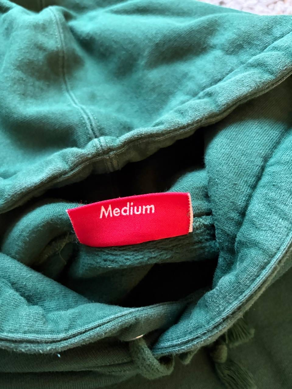 Supreme Text Rib Hoodie, миниатюра 5