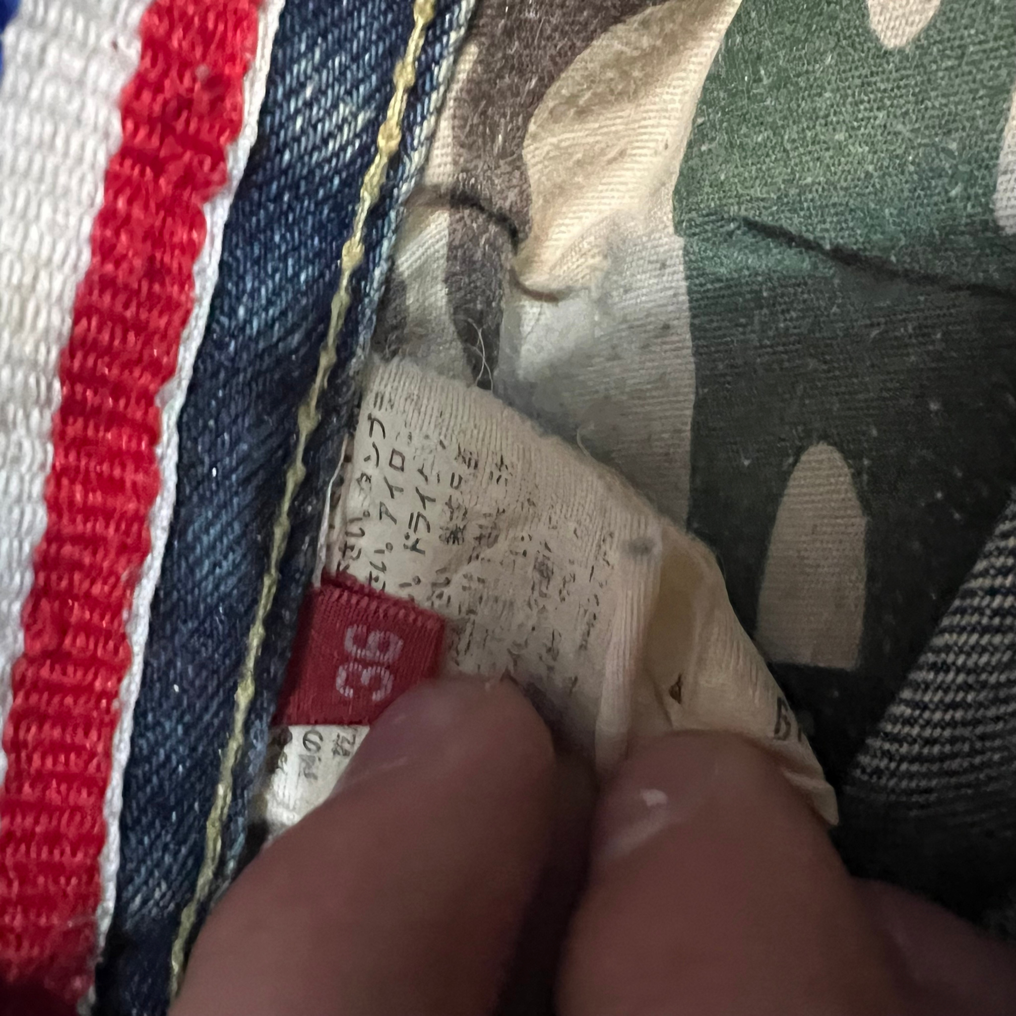 Bape USA flag jeans, миниатюра 6