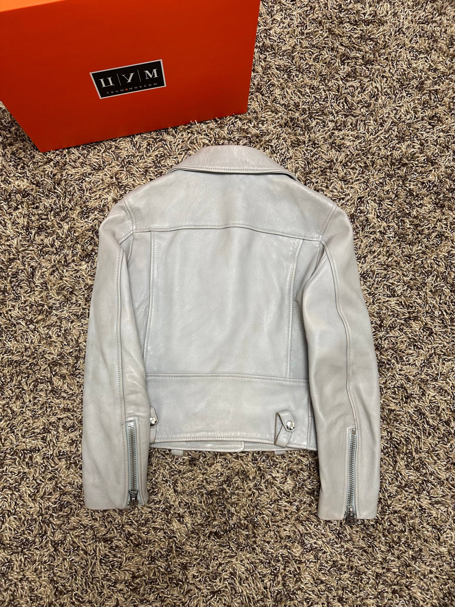 Acne Studios Leather Jacket, миниатюра 3