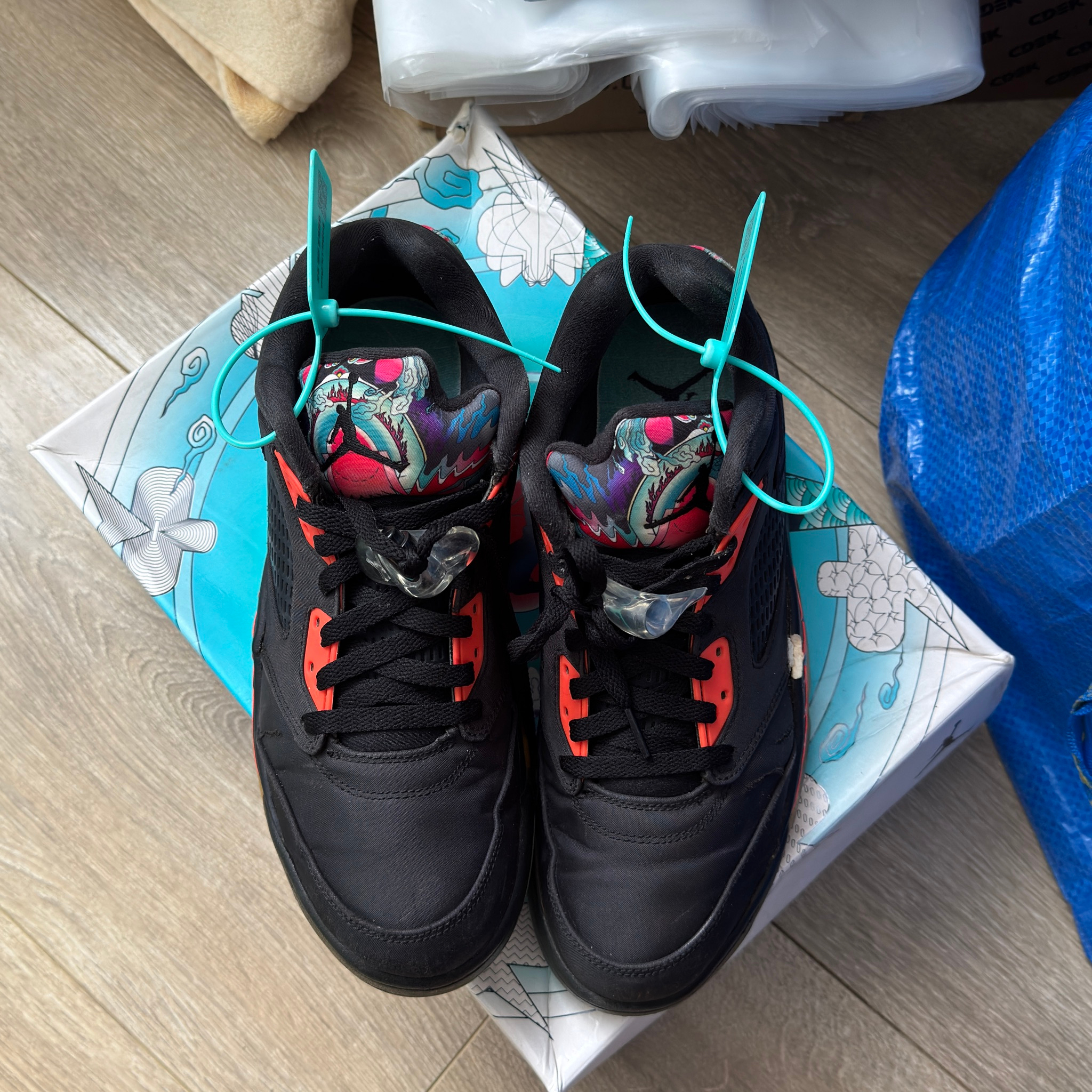 Nike Air Jordan Air Jordan 5 Retro Low "CNY" Kite, миниатюра 3