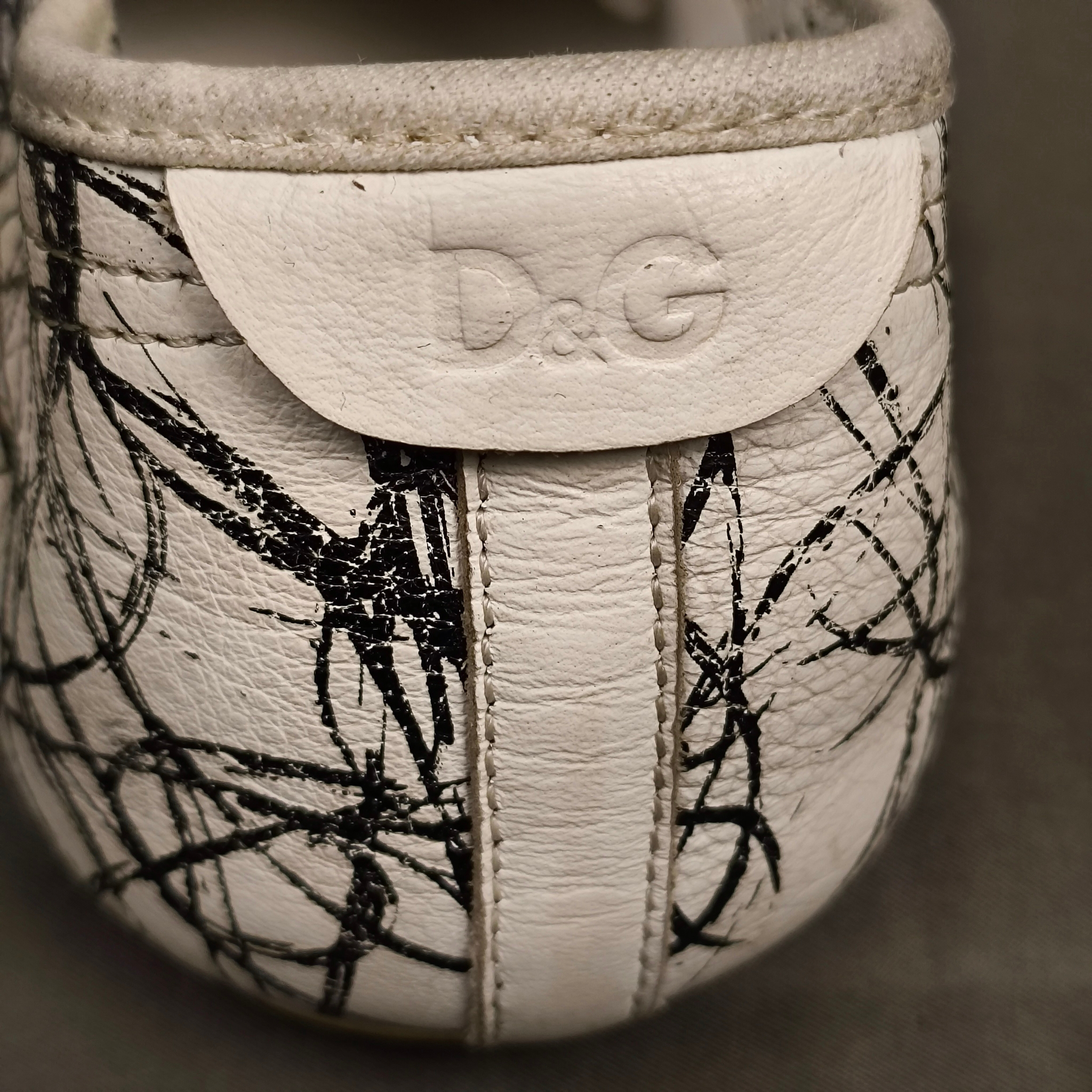 Dolce & Gabbana Painted low top shoes, миниатюра 6