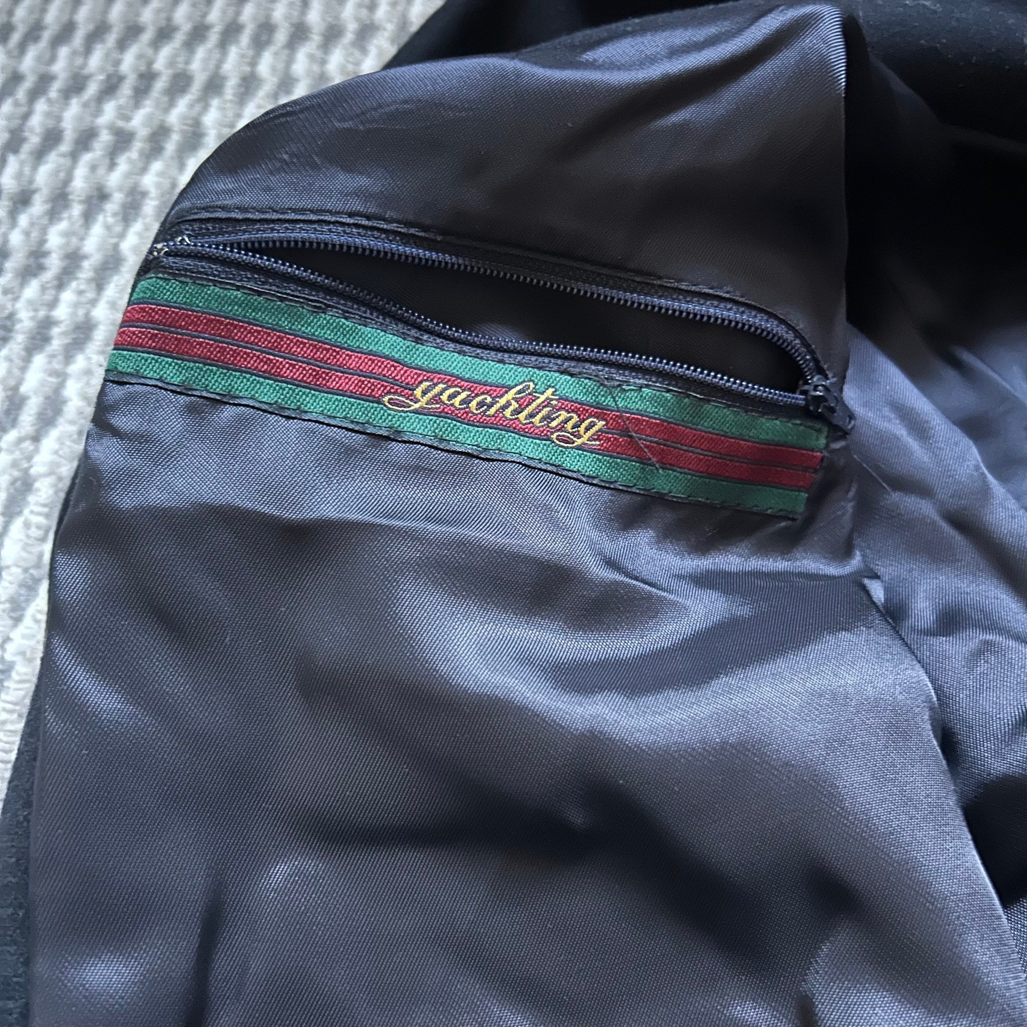 Paul & Shark Wool Bomber Made in Italy Vintage, миниатюра 7