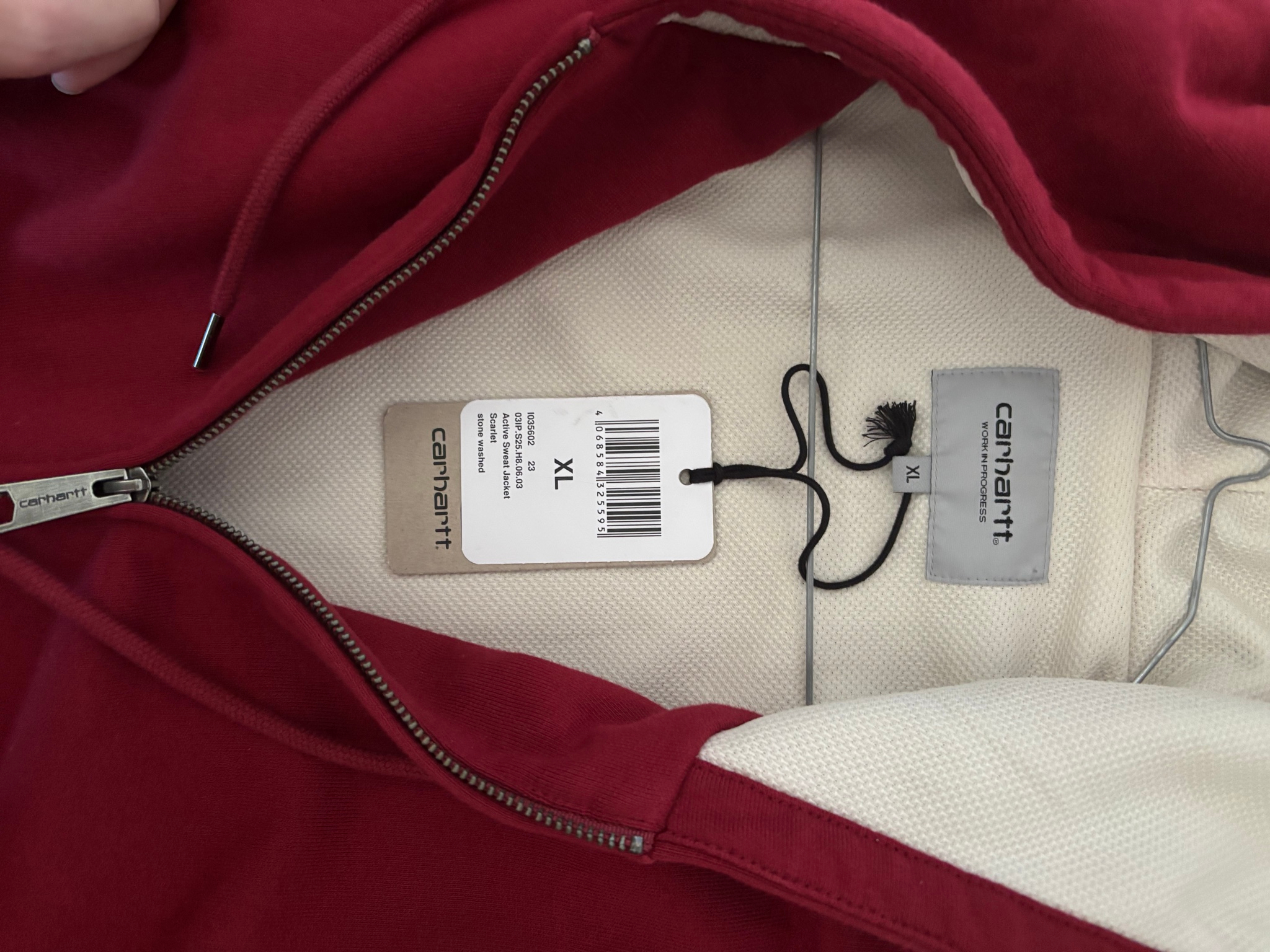 Carhartt WIP Active Sweat Jacket, миниатюра 3