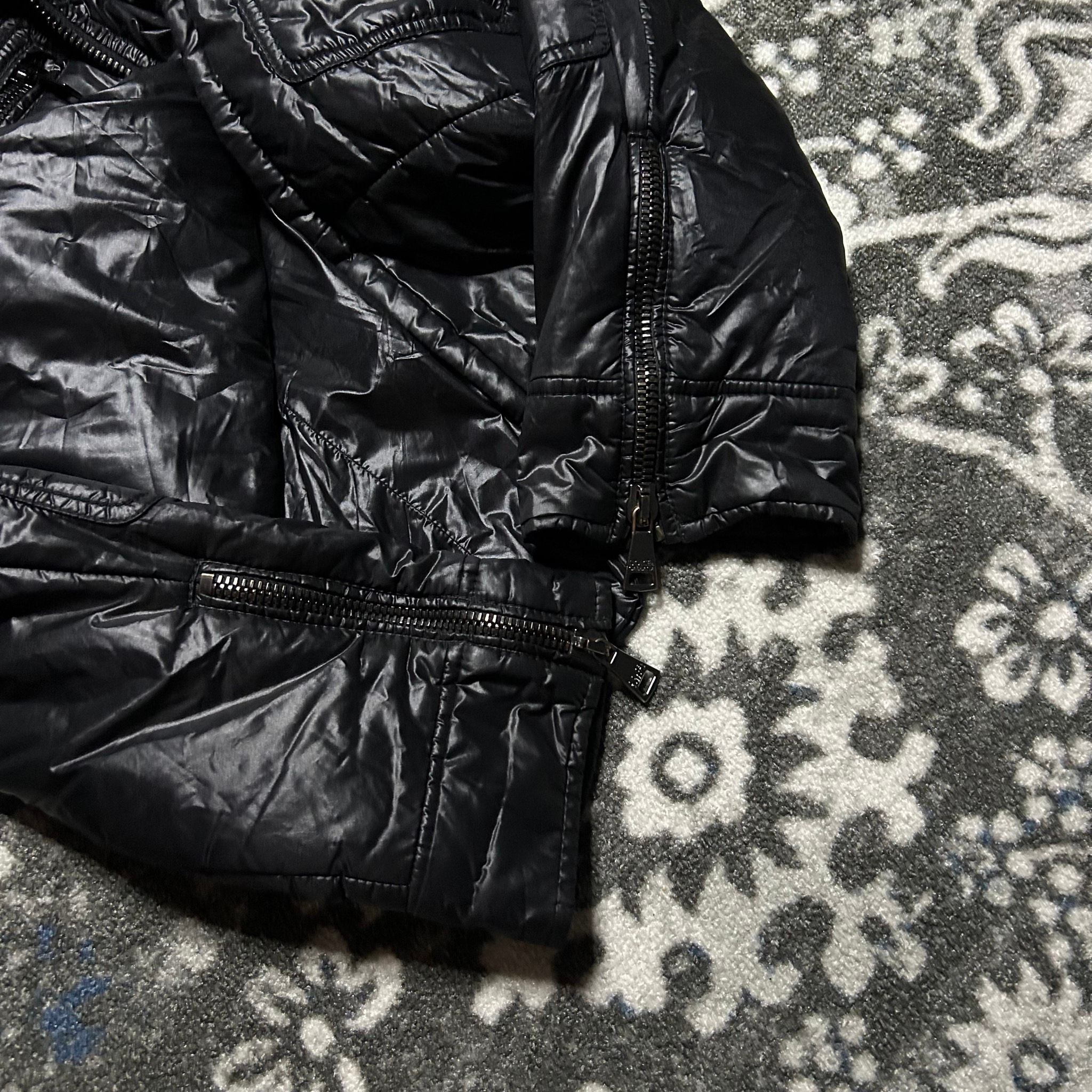 Dolce Gabbana Mulizipped Lucid Black Jacket 2007, миниатюра 13