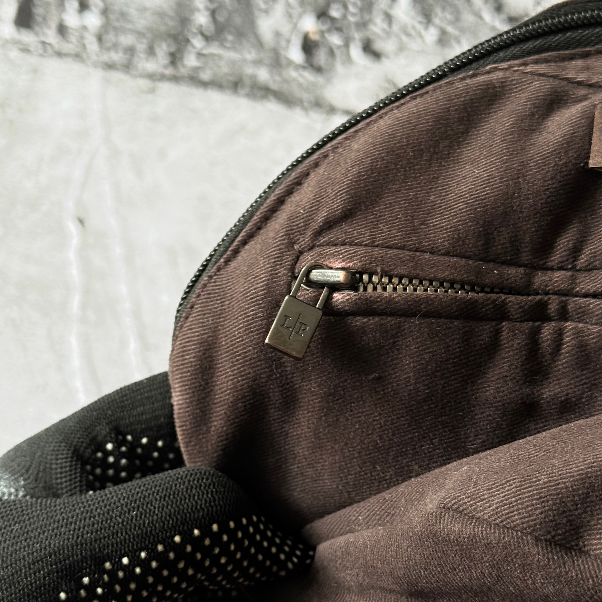 Loro Piana 2000s Vintage 1/1 Upcycled Custom Sling Bag, миниатюра 4