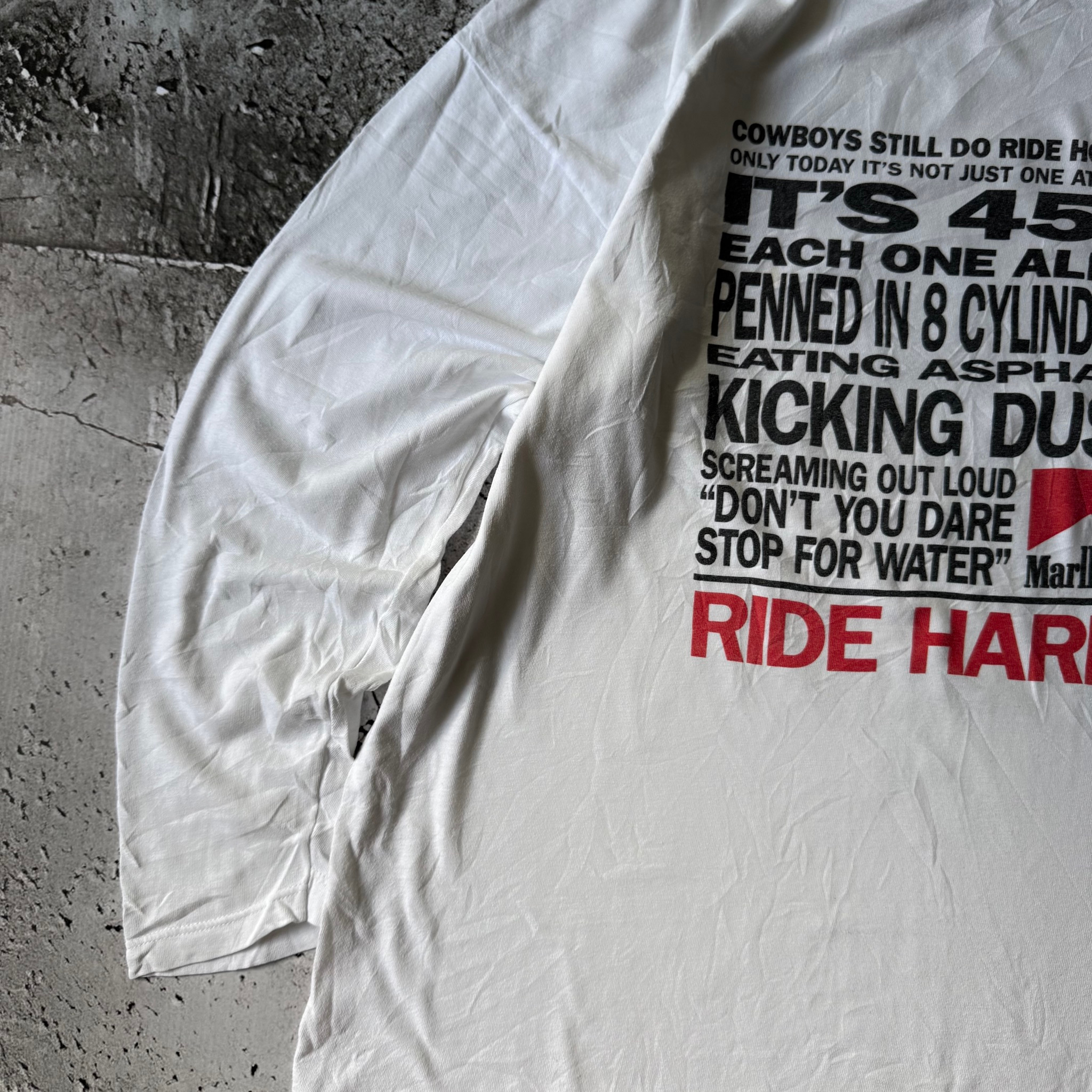 Hanes 1990s Marlboro “Ride Hard” Long Sleeve Shirt, миниатюра 2