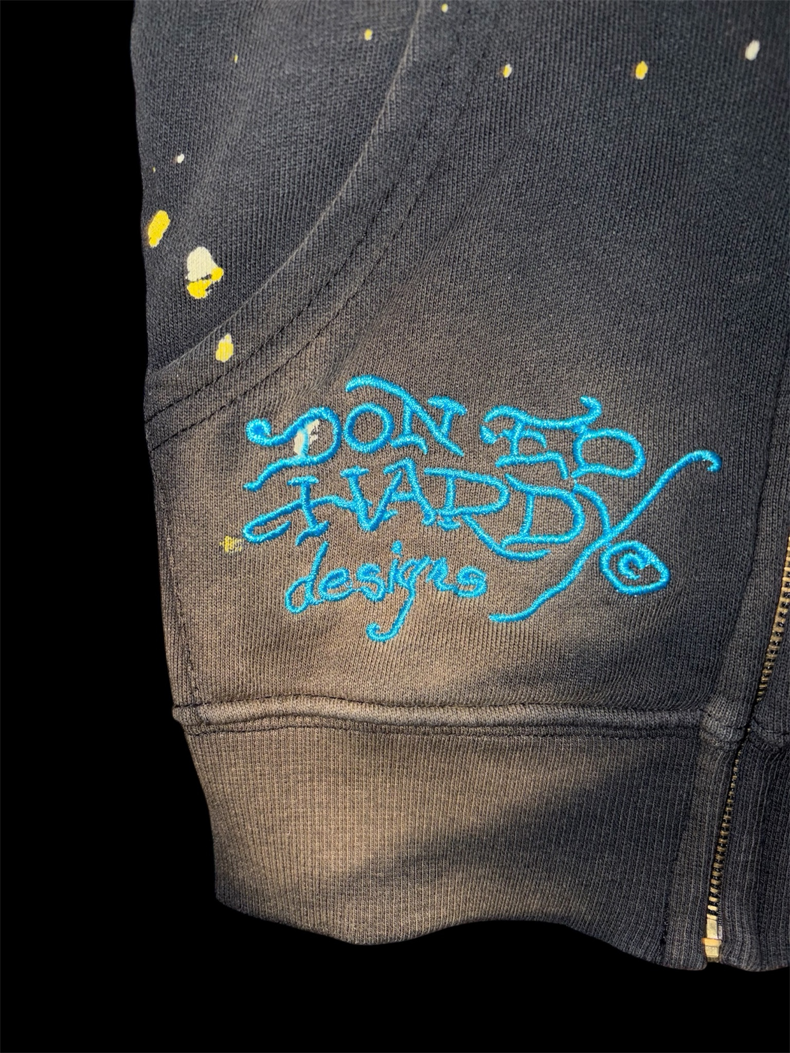Ed Hardy Tattoo You Splatter Patch Hoodie, миниатюра 7