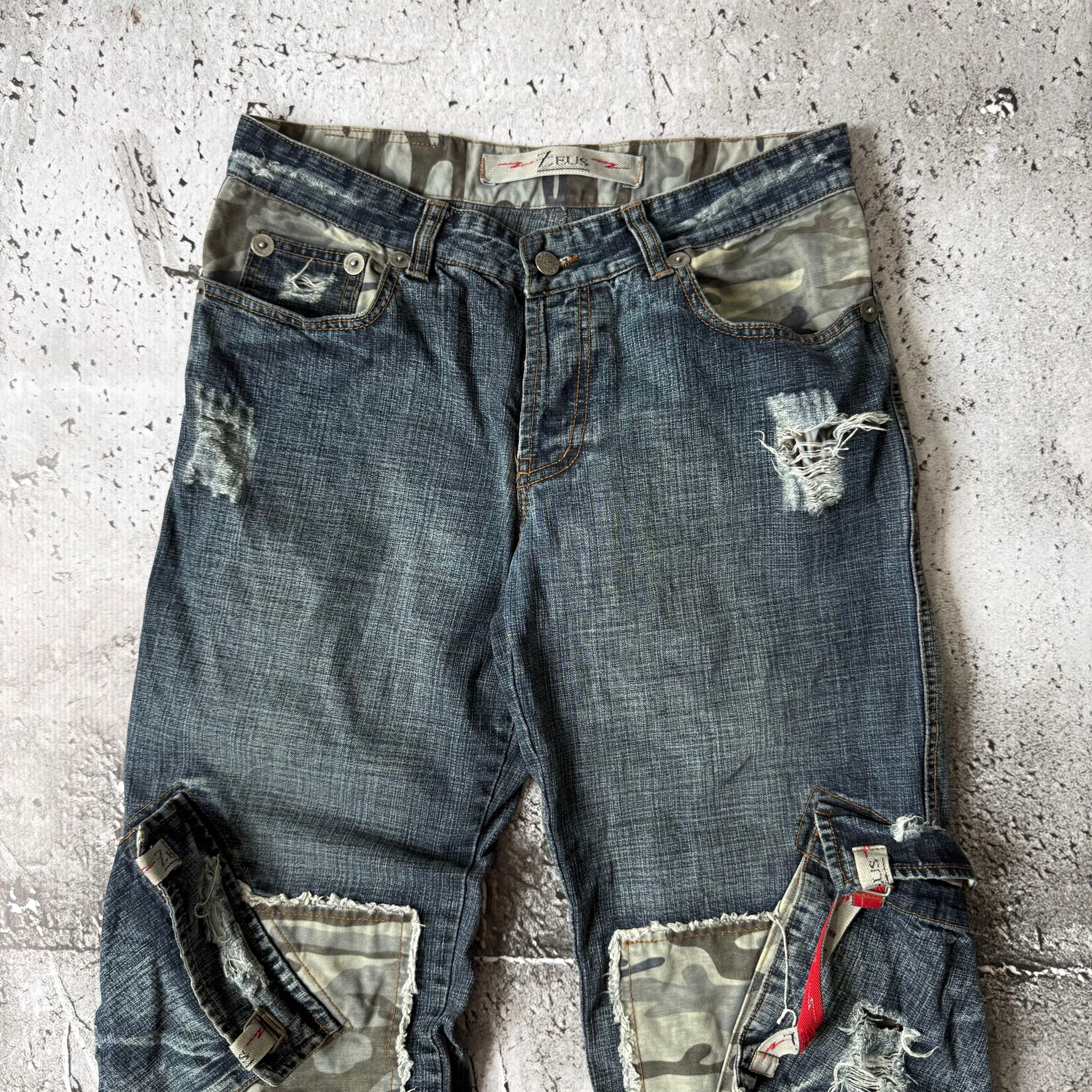 Zeus Camo Multipocket Denim Pants, миниатюра 4