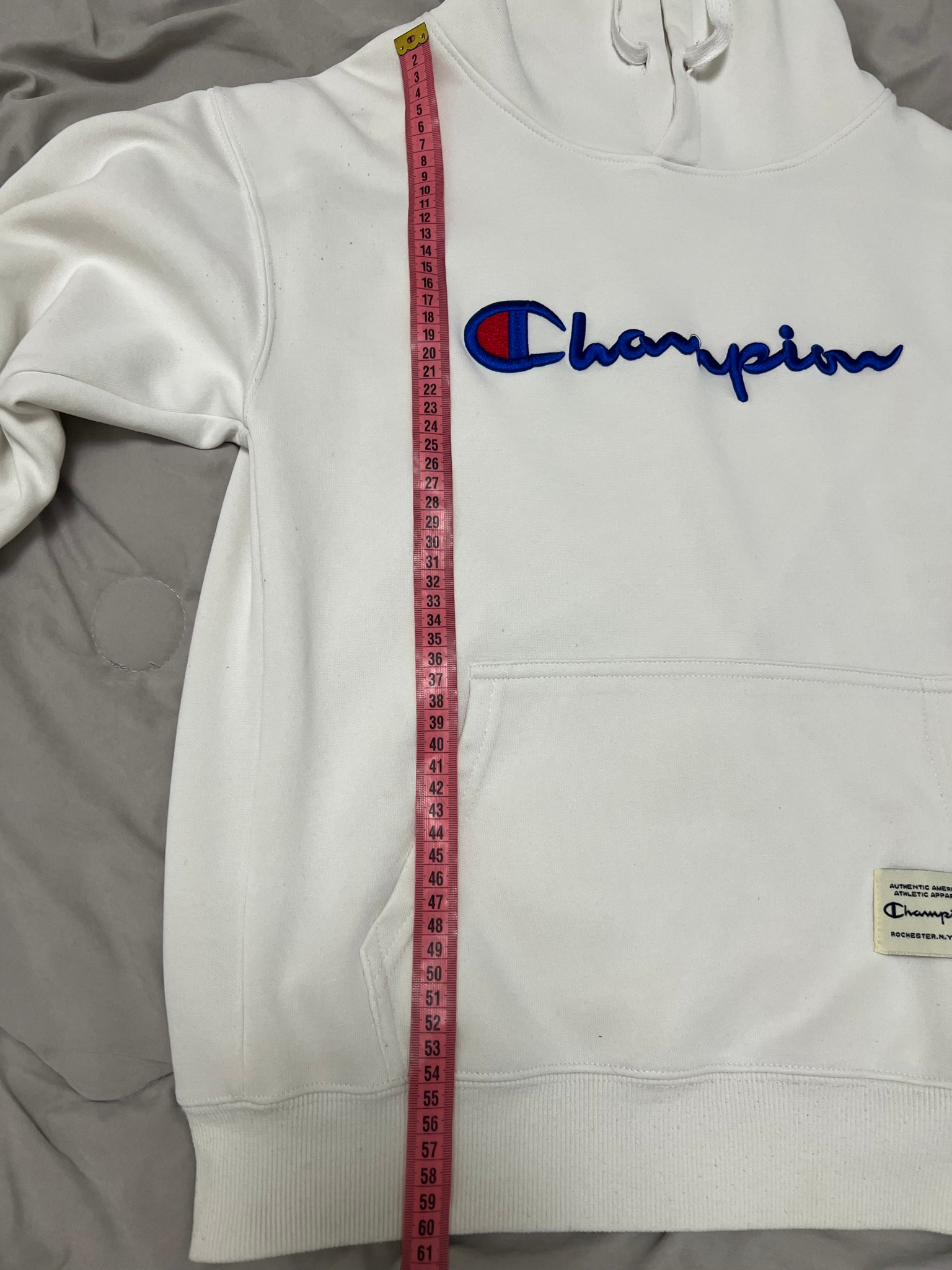 Champion White hoodie, миниатюра 6