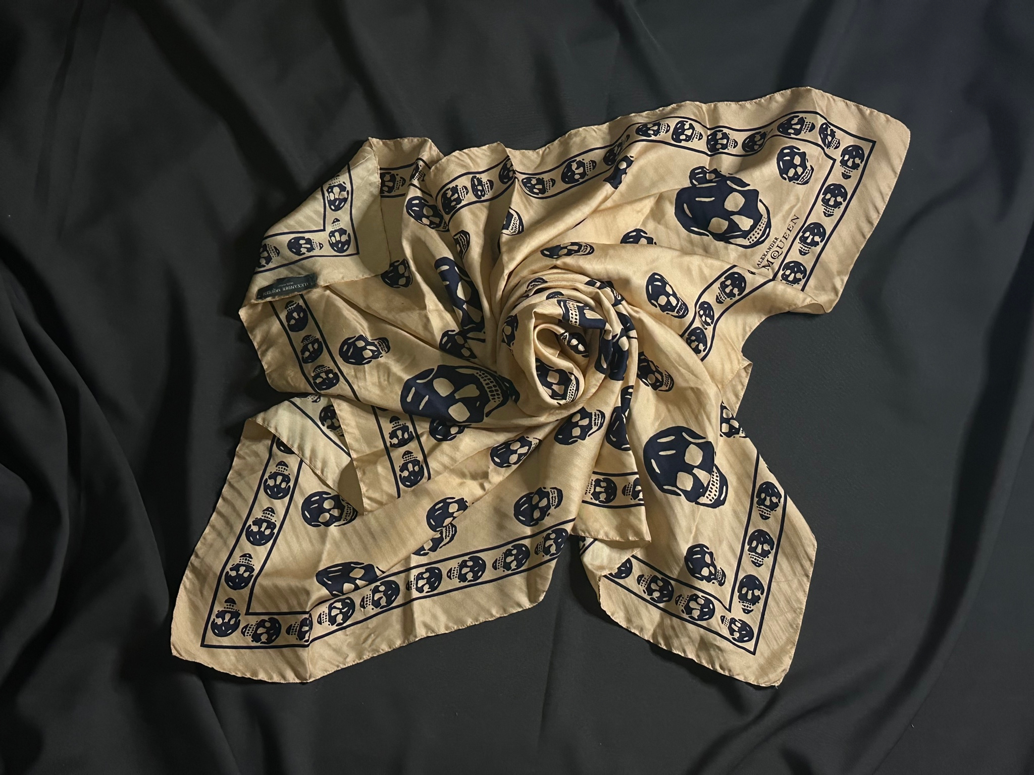 Alexander McQueen  шарф оригинал, миниатюра 1