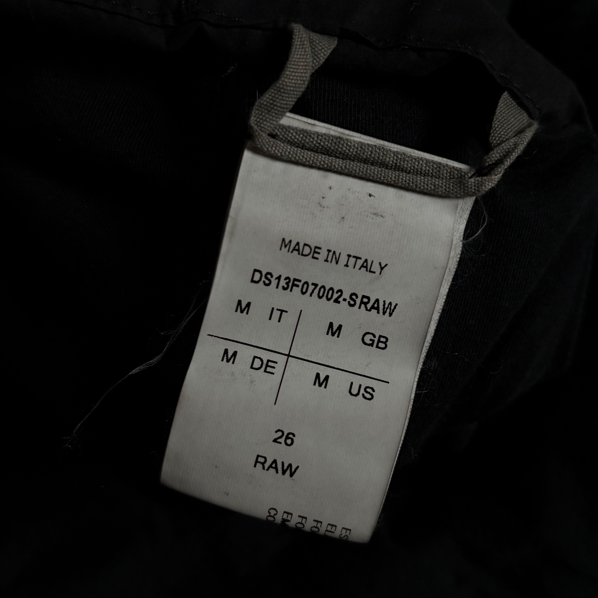 Rick Owens DRKSHDW DS13F07002-2RAW, миниатюра 7